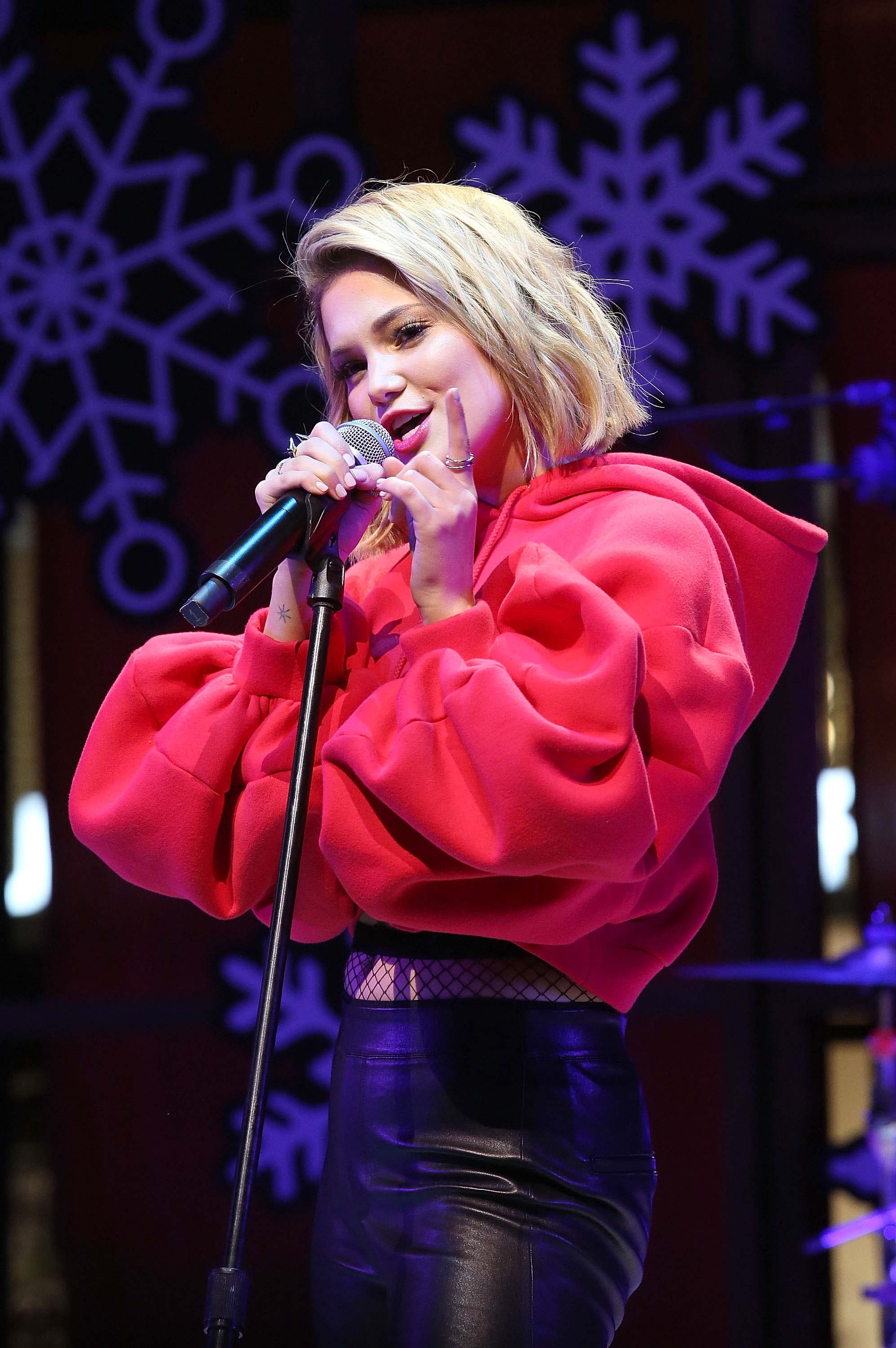 Olivia Holt Live at the Atrium Holiday Concert Series