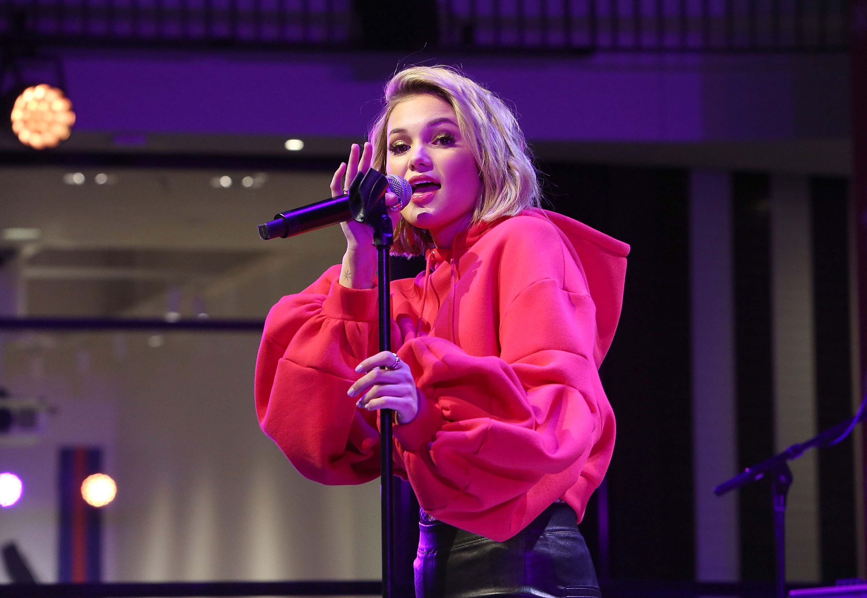 Olivia Holt Live at the Atrium Holiday Concert Series