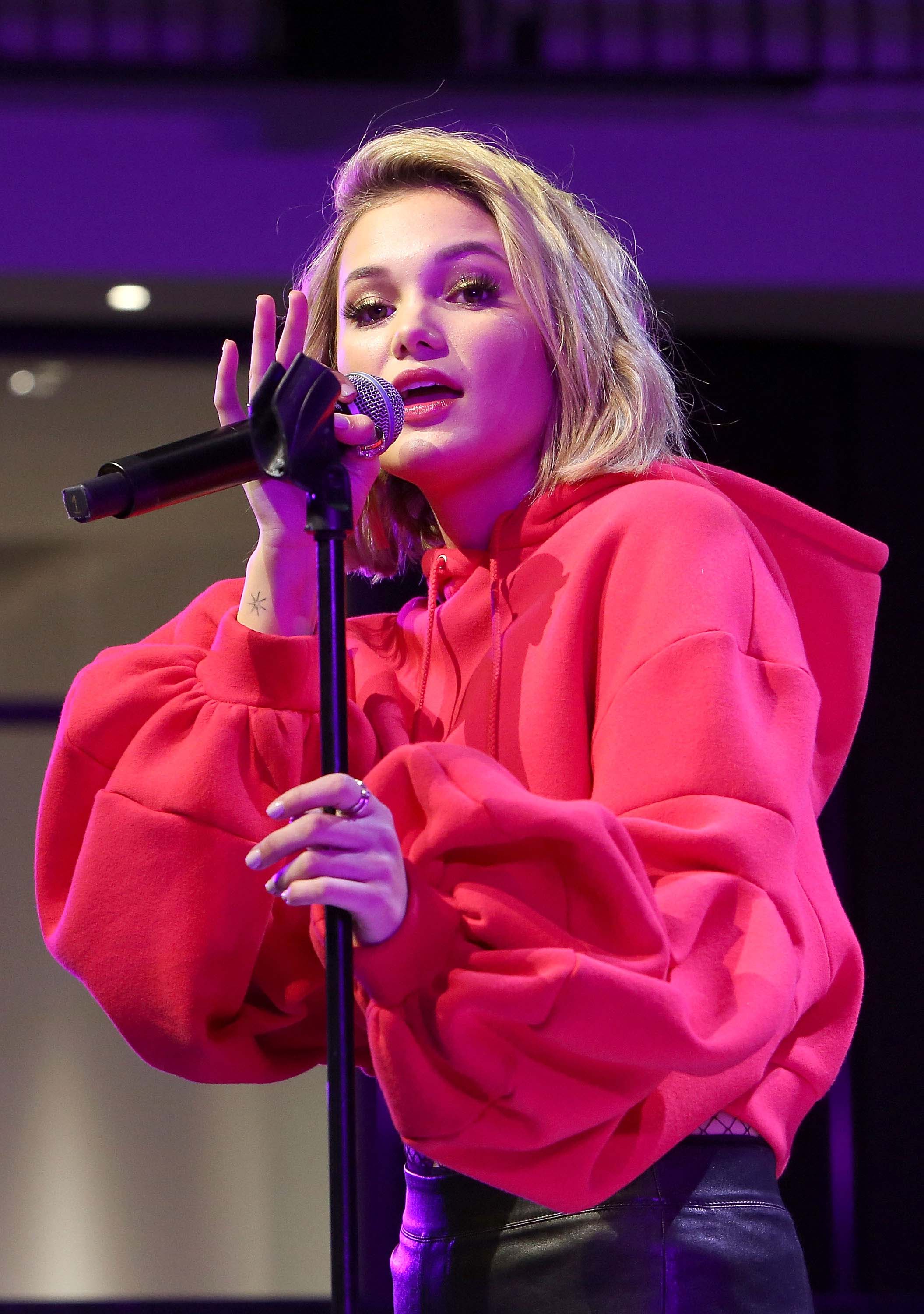 Olivia Holt Live at the Atrium Holiday Concert Series