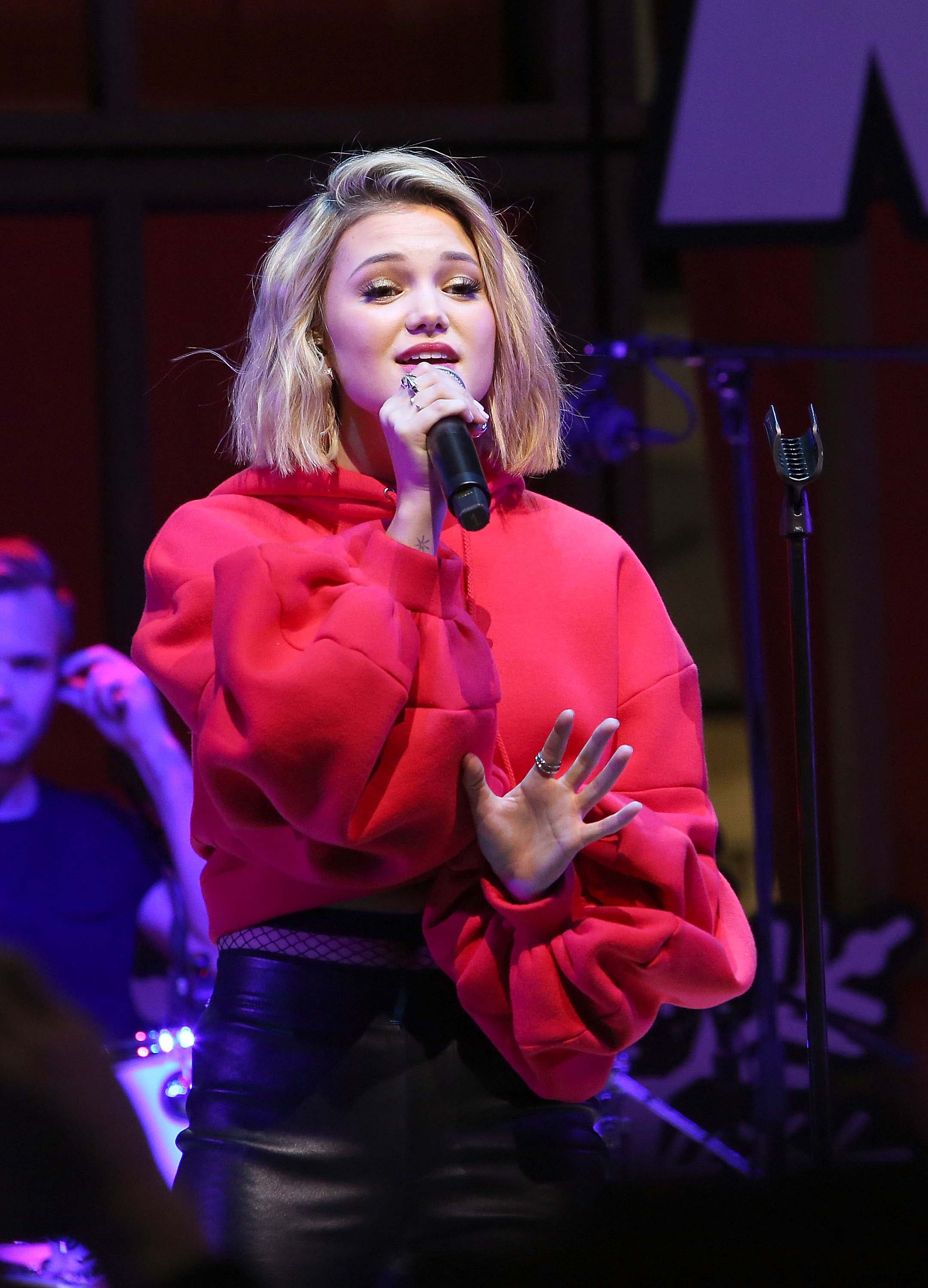 Olivia Holt Live at the Atrium Holiday Concert Series