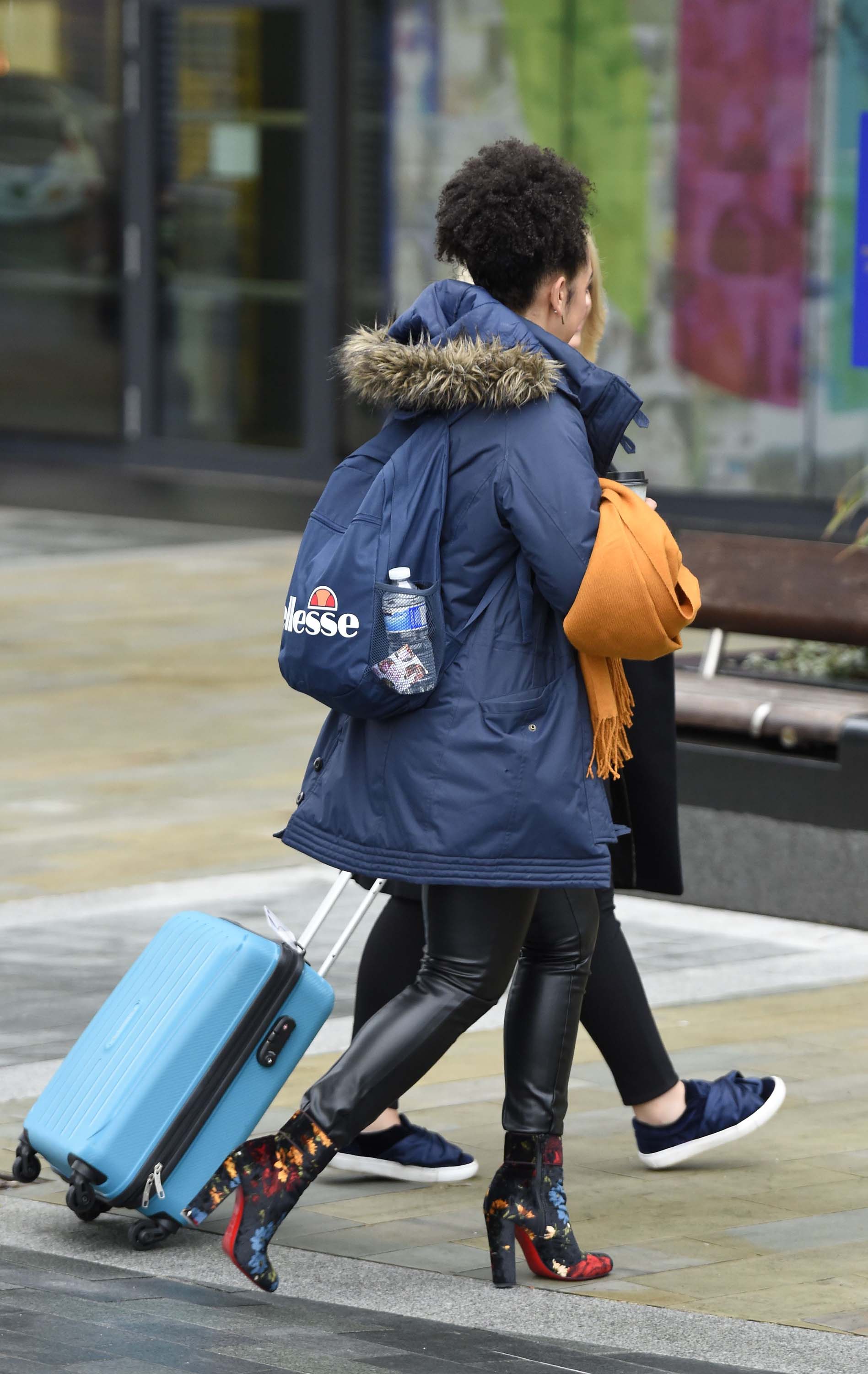 Pearl Mackie spotted leaving the BBC Breakfast Studio