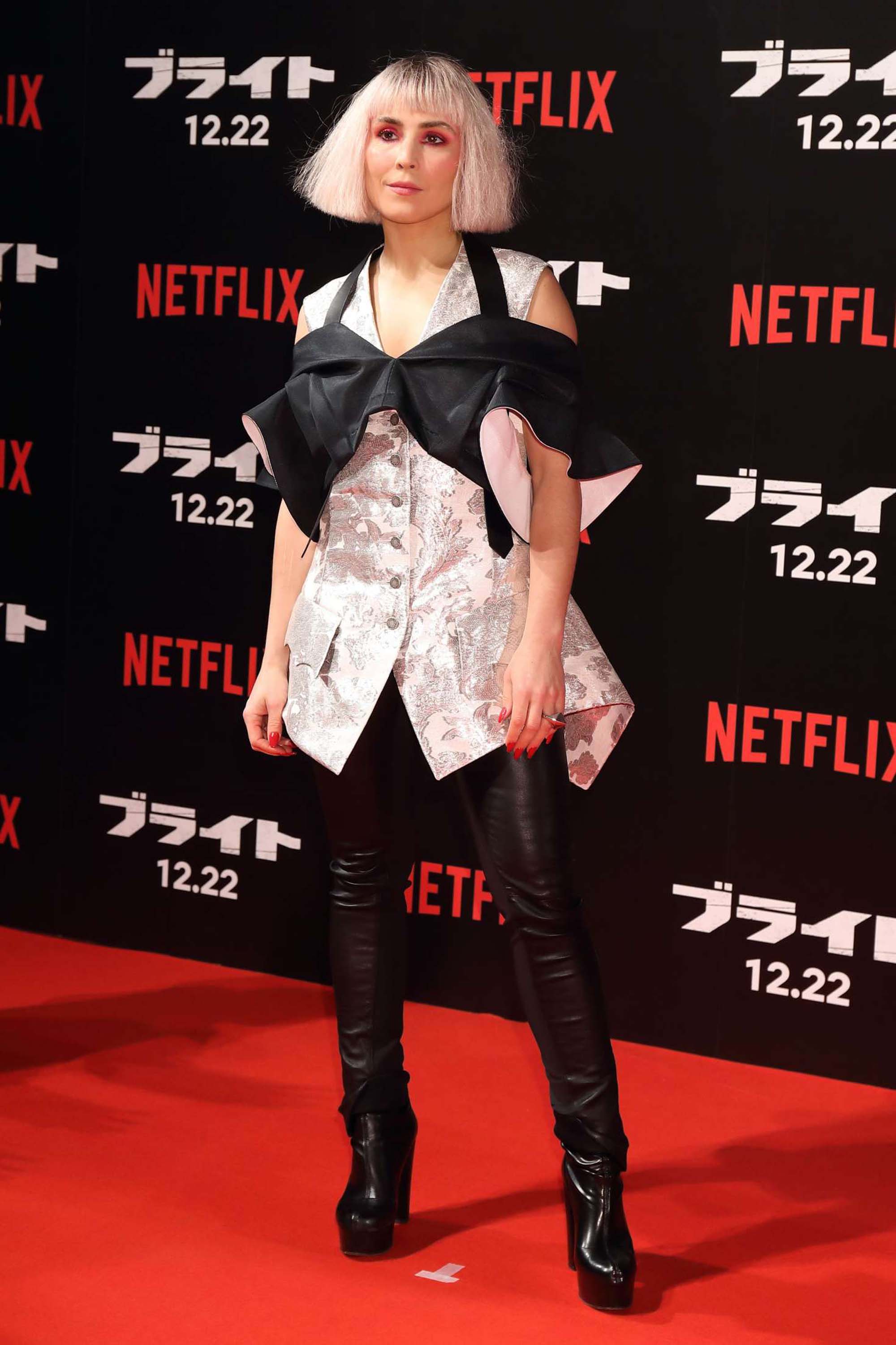 Noomi Rapace attends Brigh Premiere Tokyo