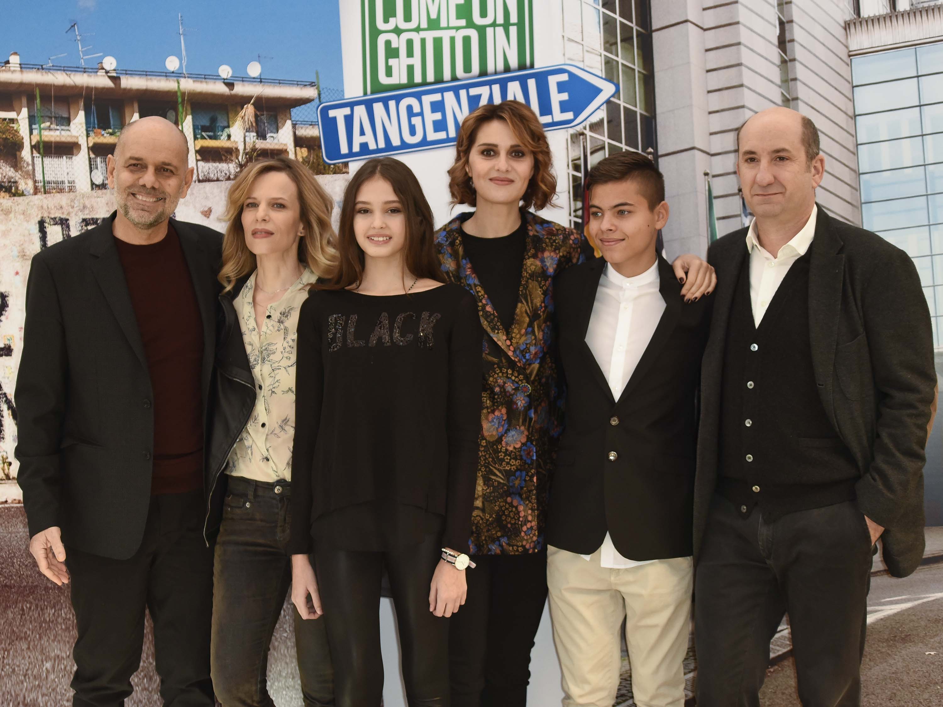 Alice Maselli attends Photocall of the movie Come un gatto in tangenziale