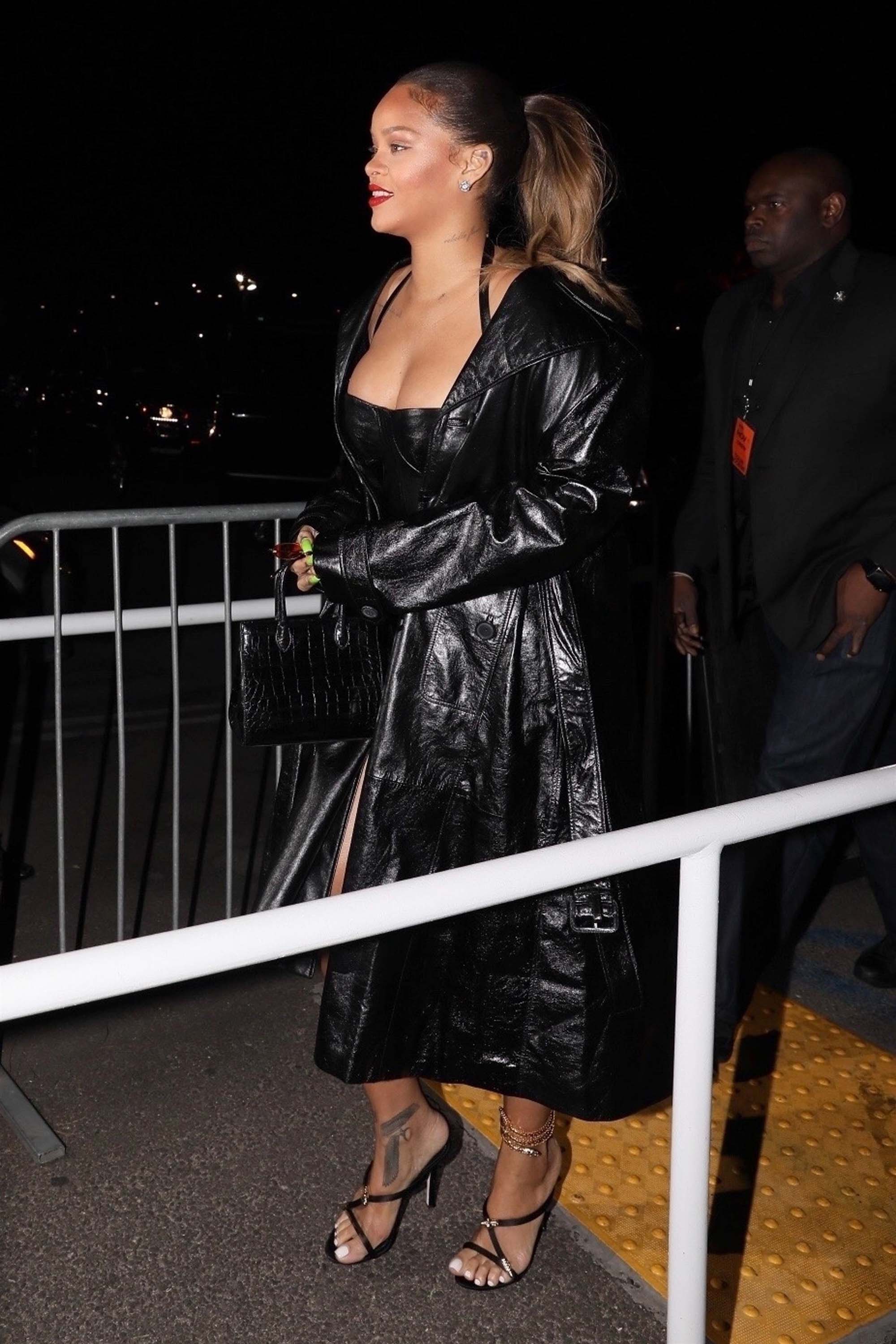 Rihanna attends Jay-Z’s concert