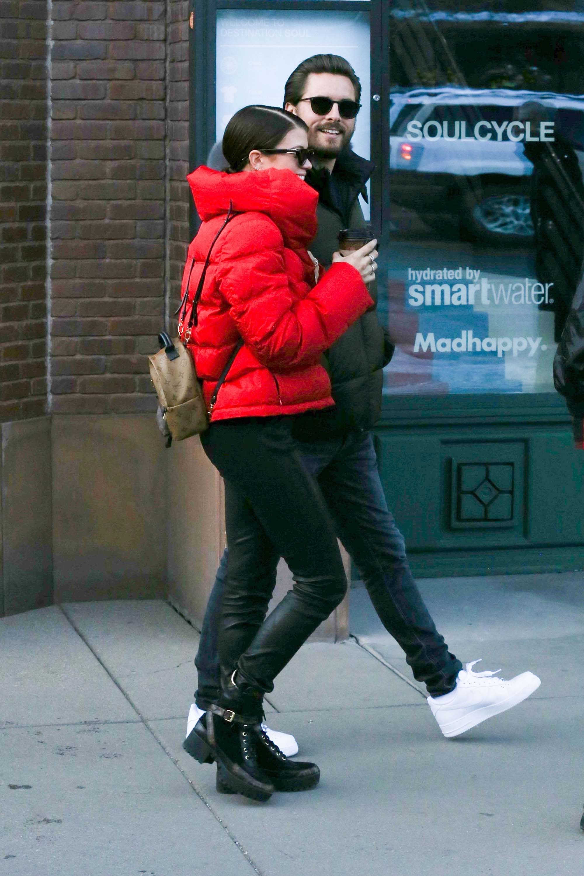 Sofia Richie out in Aspen