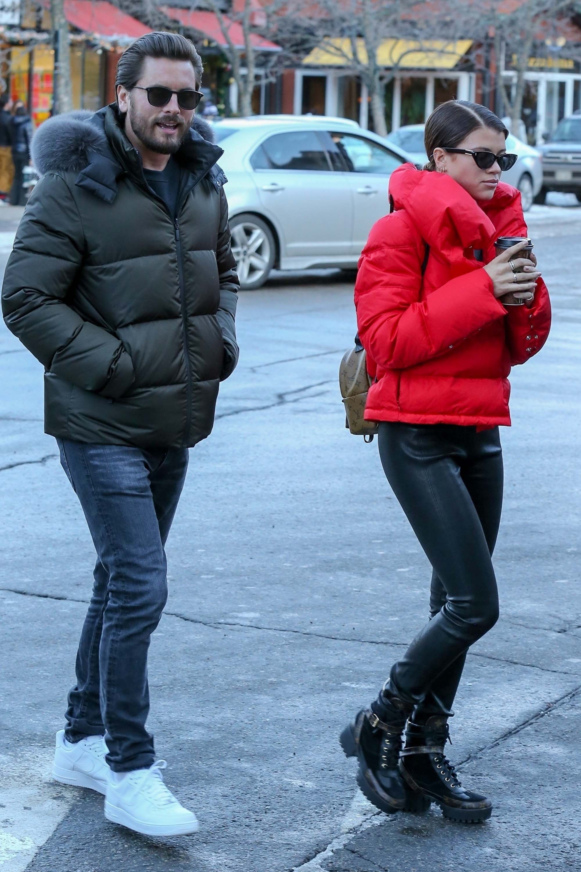 Sofia Richie out in Aspen