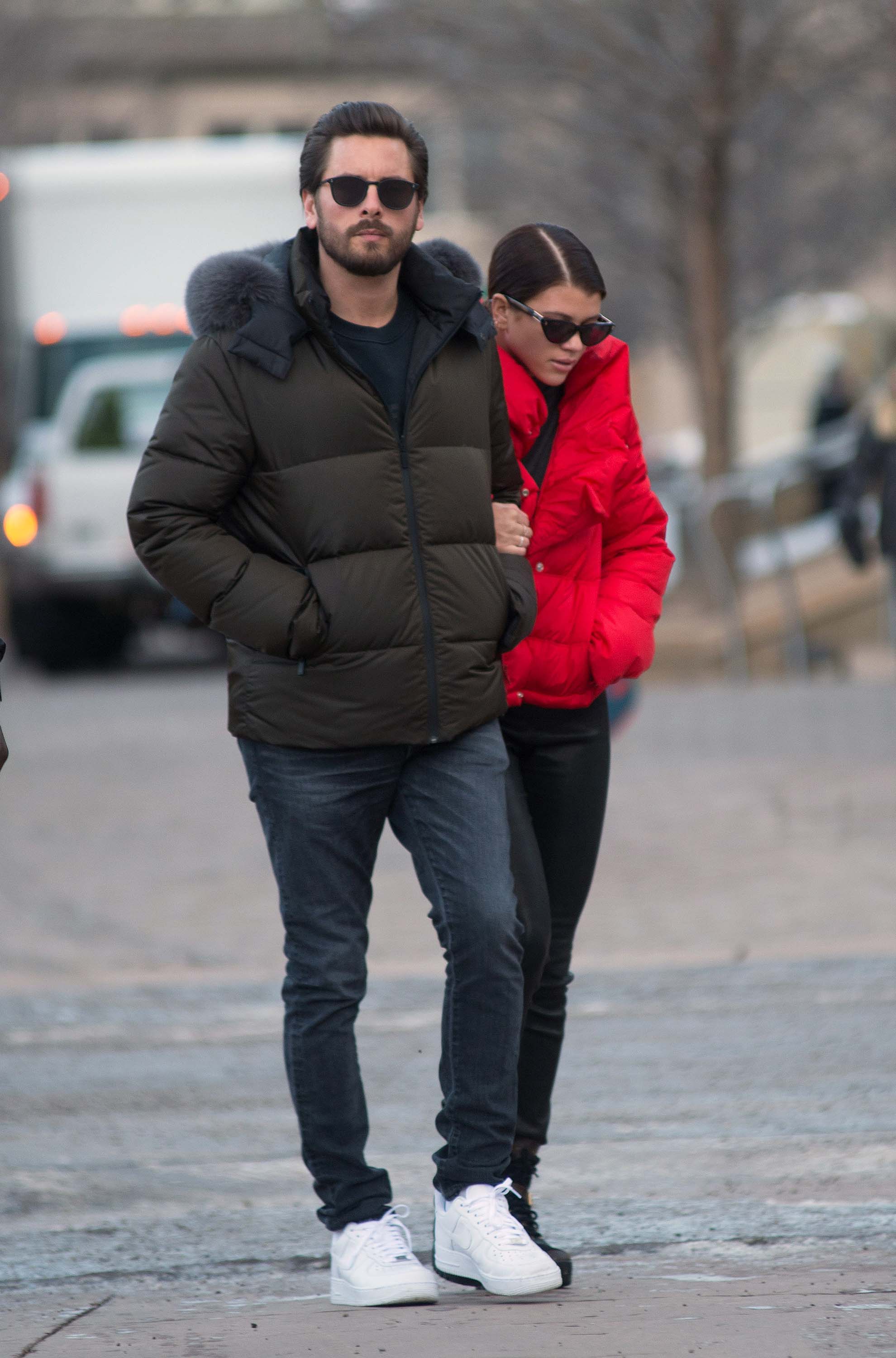 Sofia Richie out in Aspen