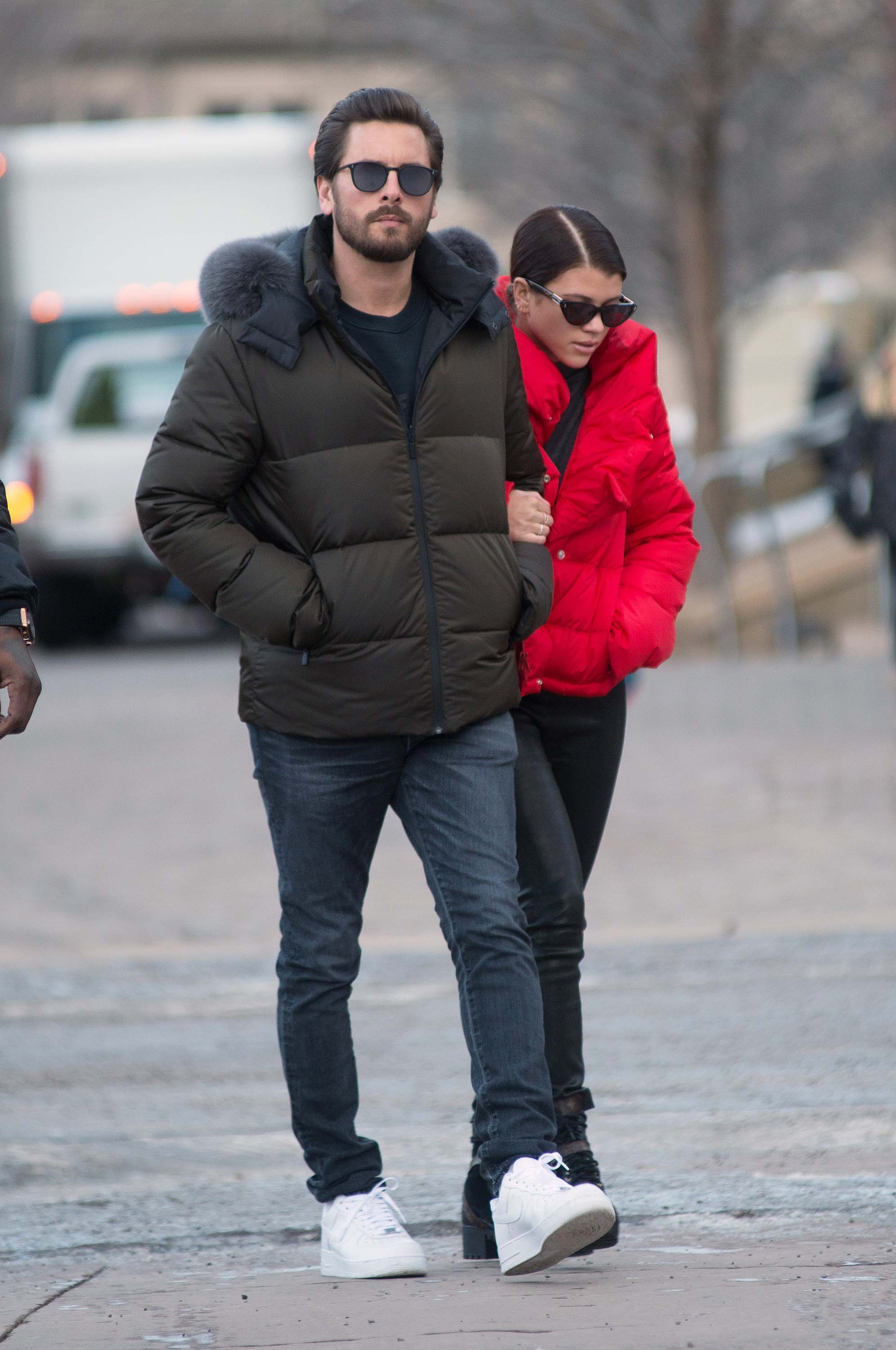 Sofia Richie out in Aspen