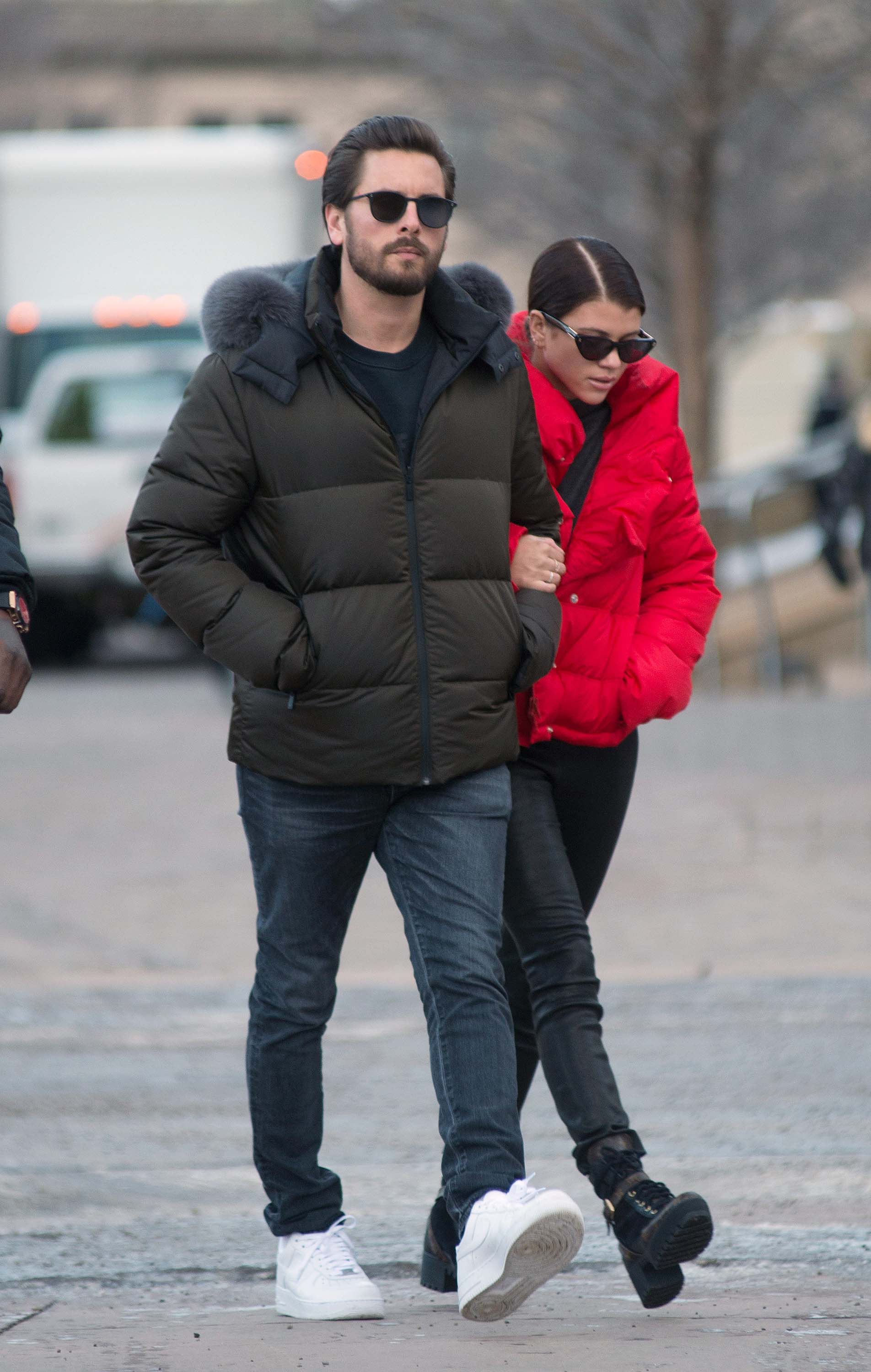 Sofia Richie out in Aspen