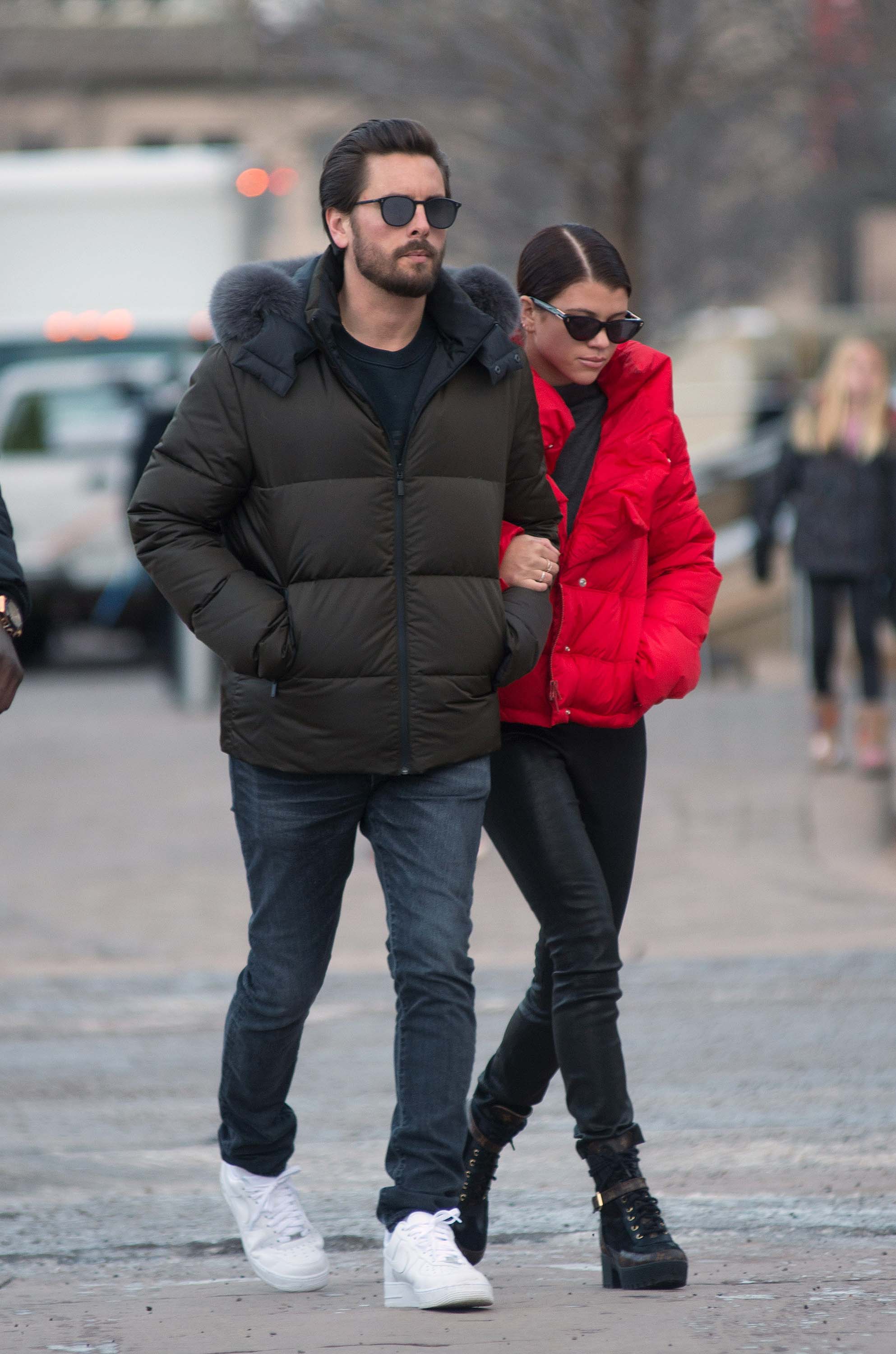 Sofia Richie out in Aspen