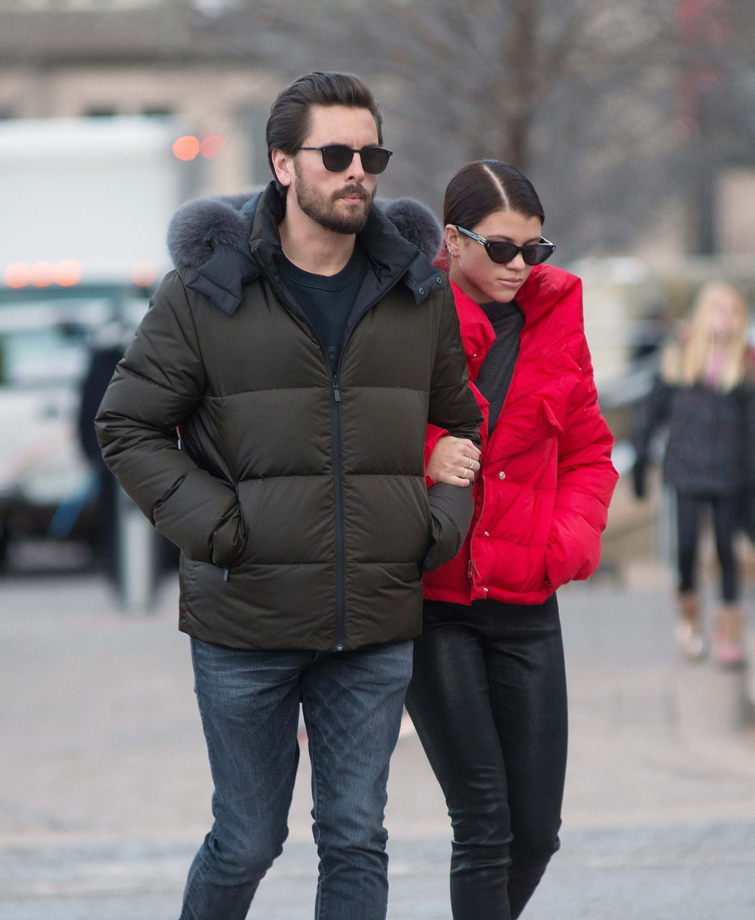 Sofia Richie out in Aspen