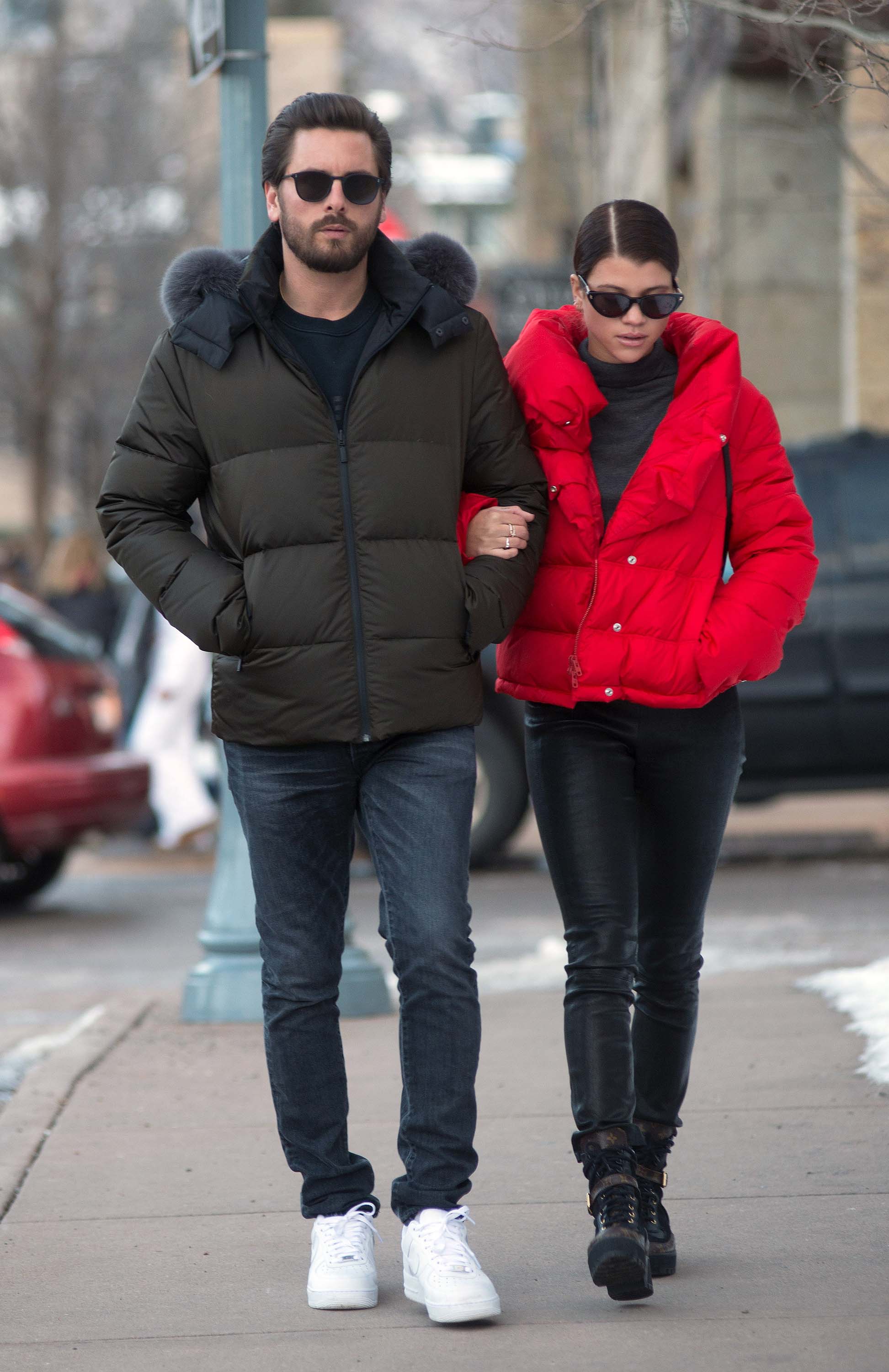 Sofia Richie out in Aspen