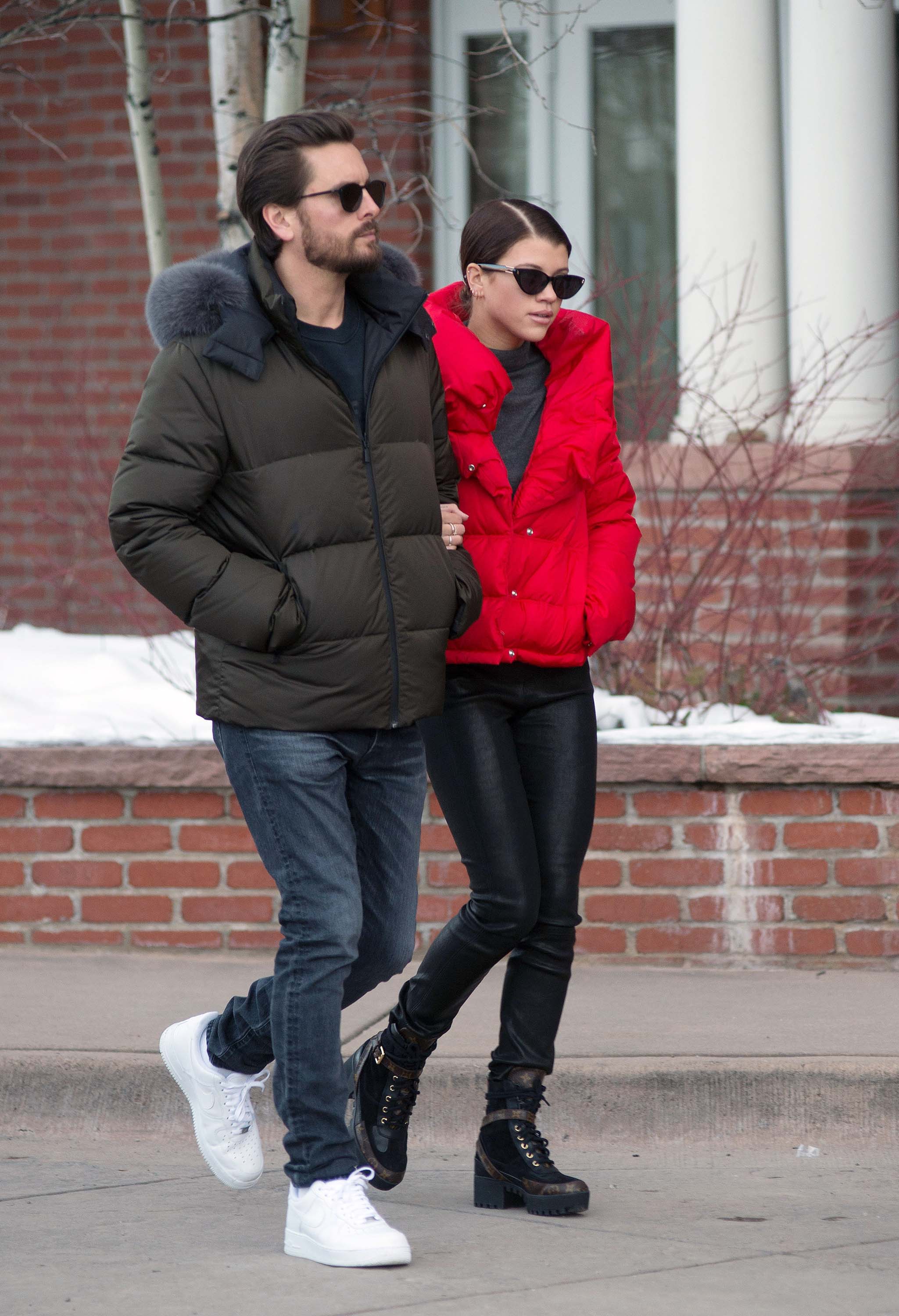 Sofia Richie out in Aspen