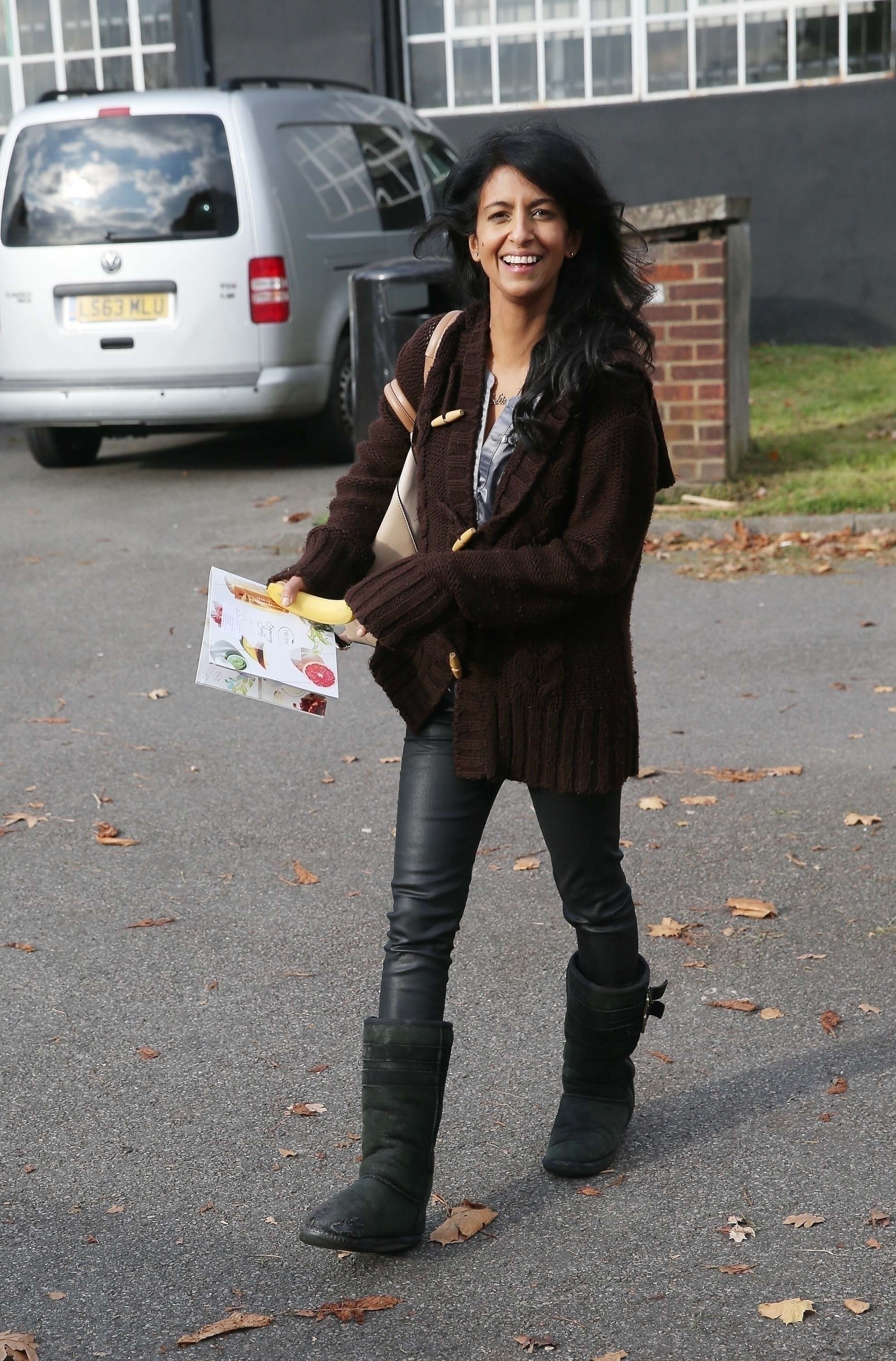 Konnie Huq out & about in London