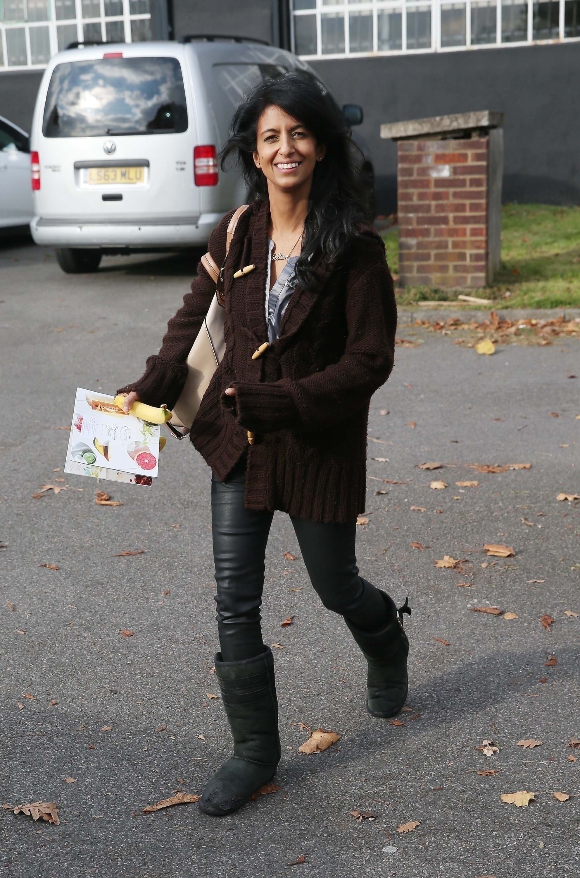 Konnie Huq out & about in London