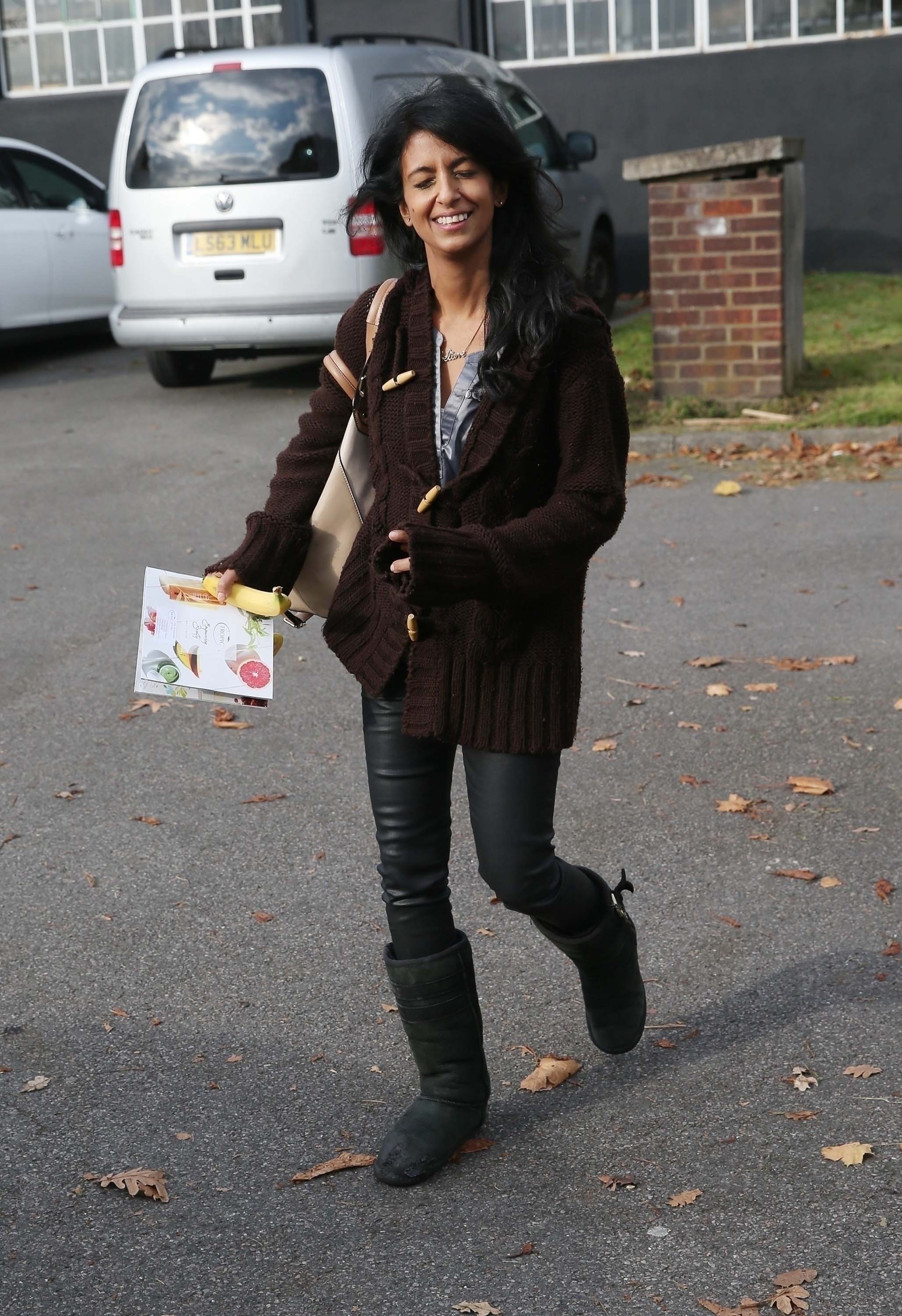 Konnie Huq out & about in London