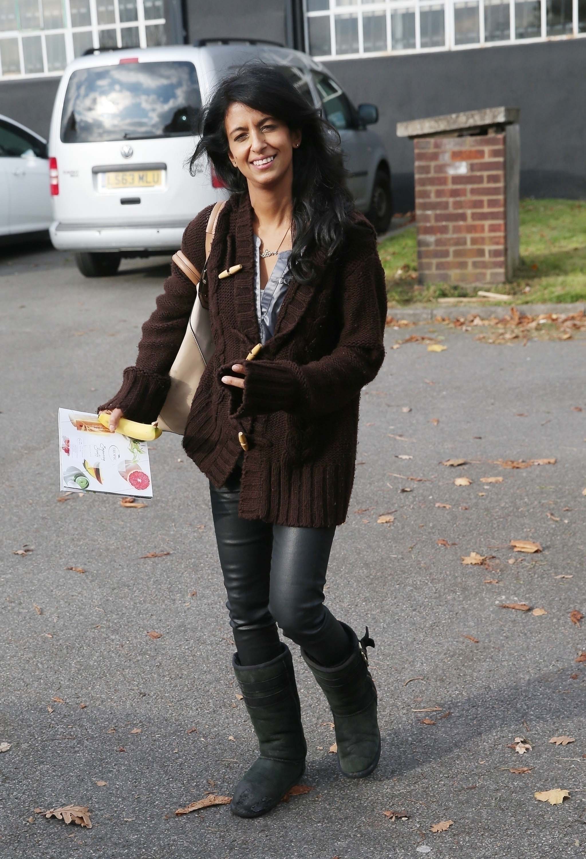 Konnie Huq out & about in London