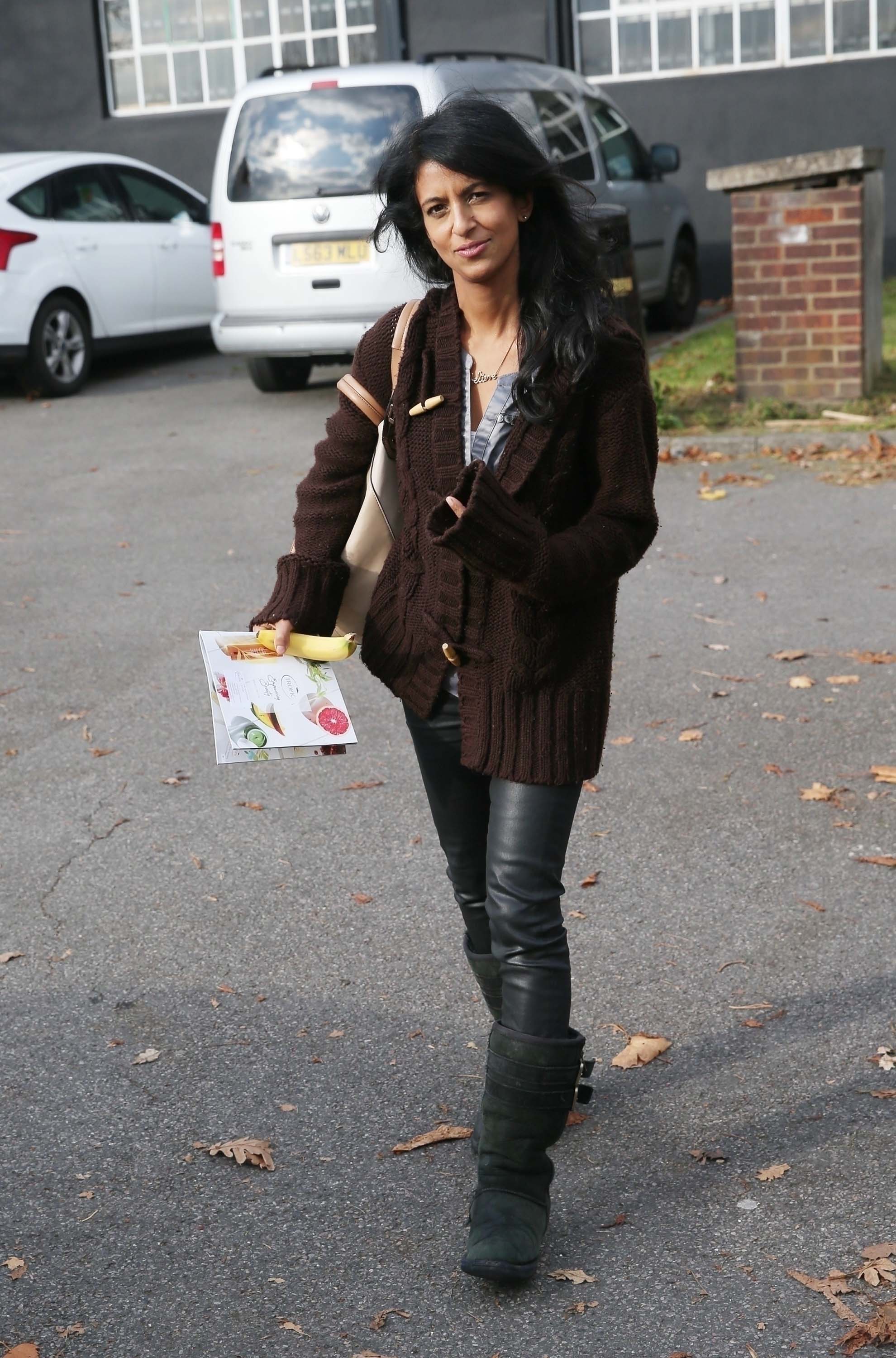 Konnie Huq out & about in London