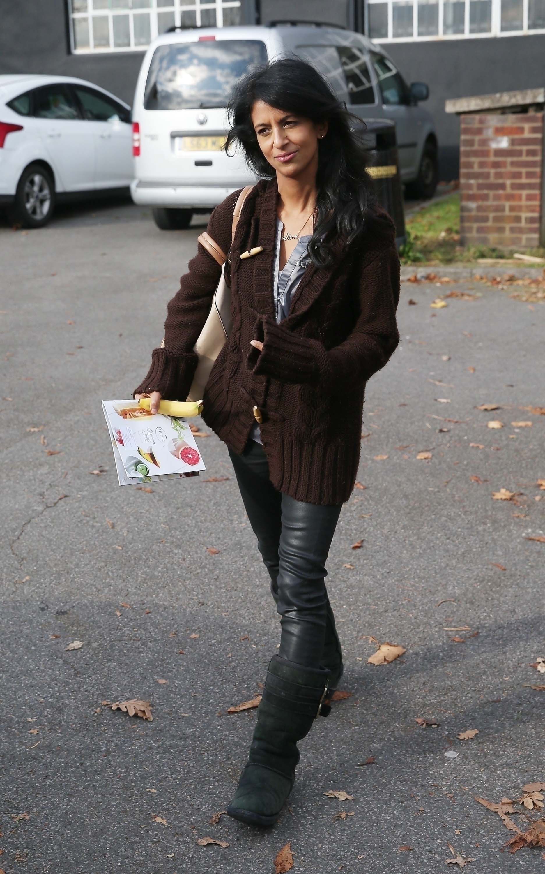 Konnie Huq out & about in London