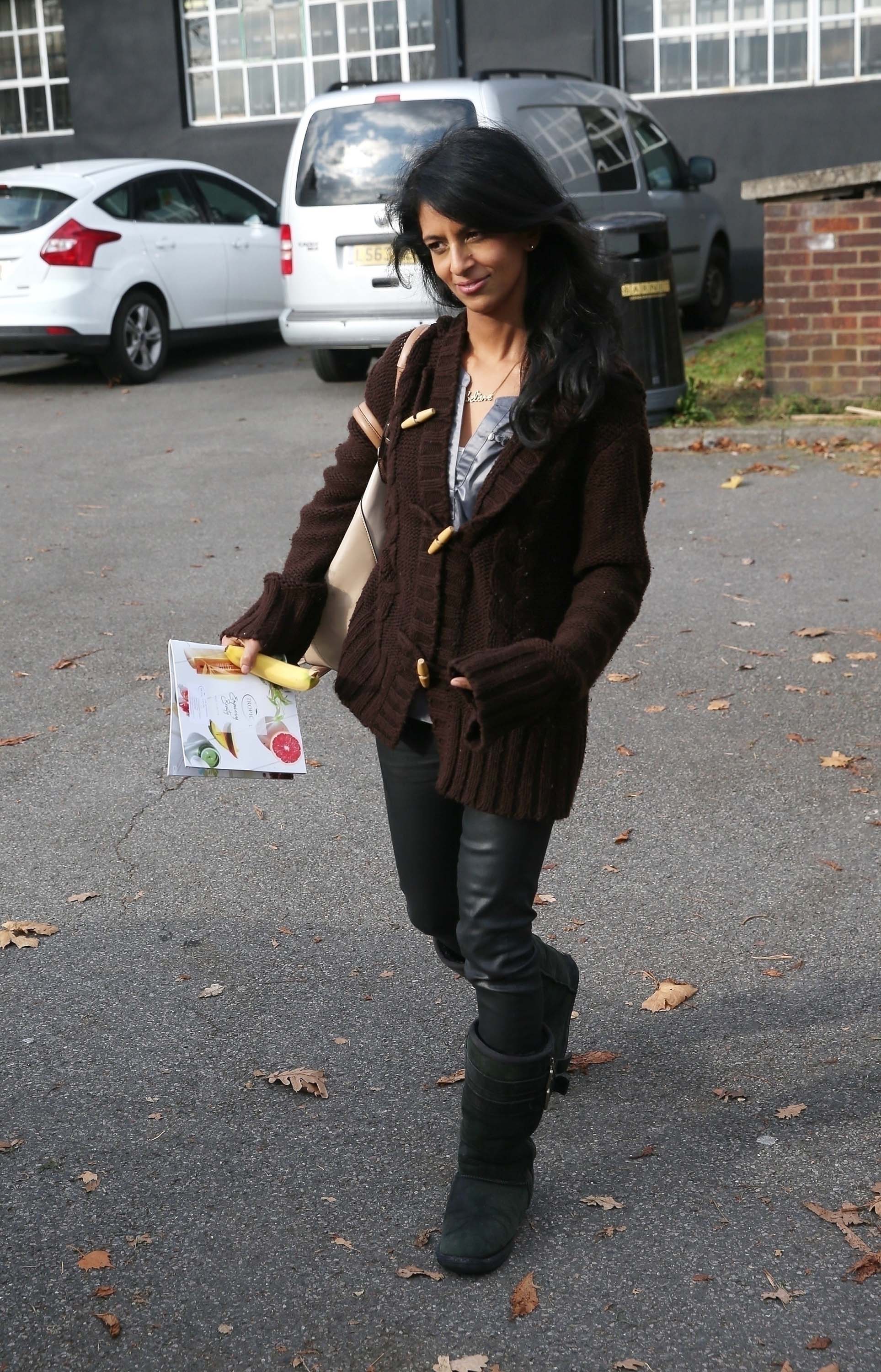 Konnie Huq out & about in London