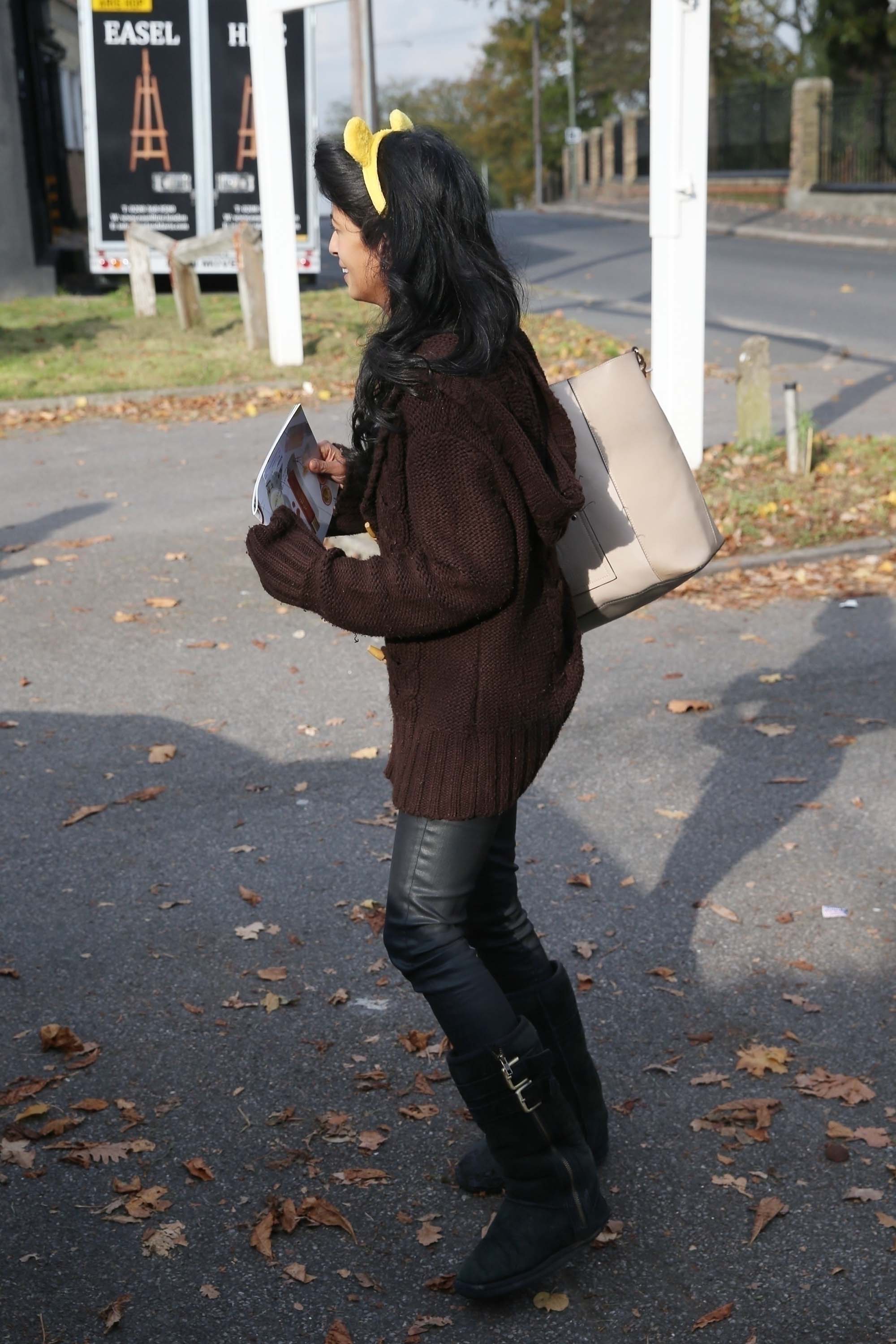 Konnie Huq out & about in London