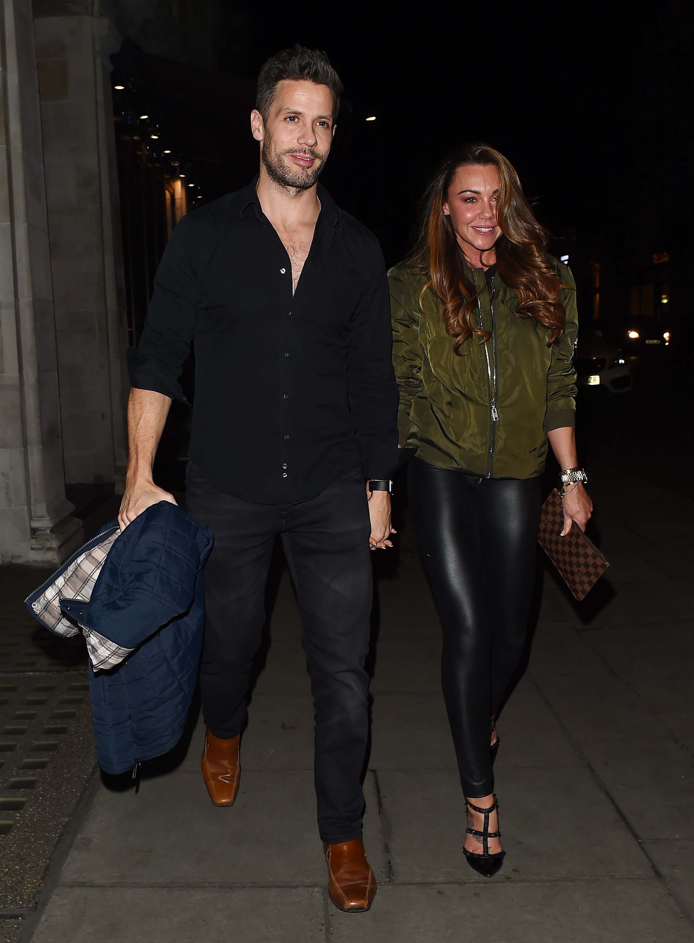 Michelle Heaton night out London