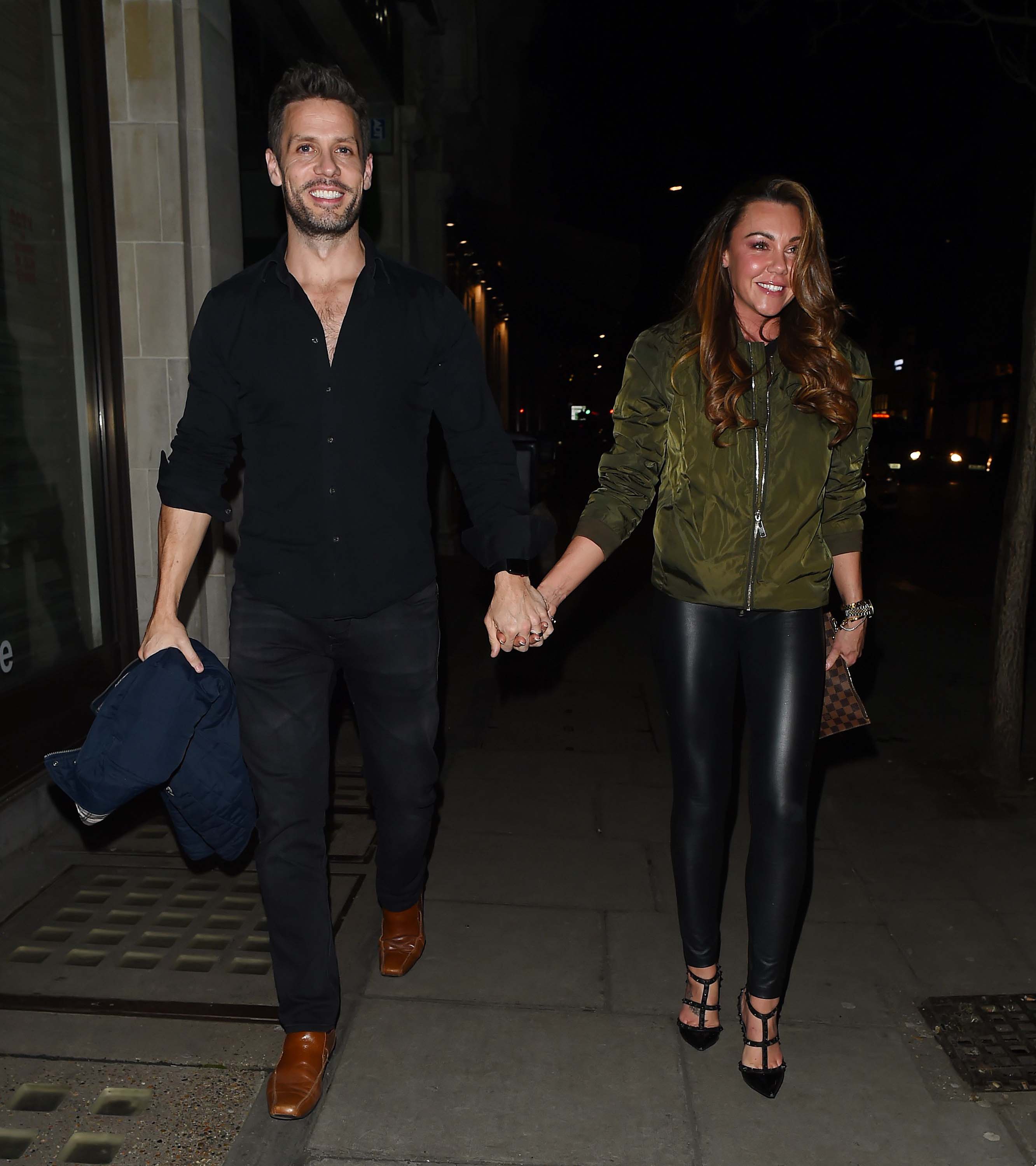 Michelle Heaton night out London