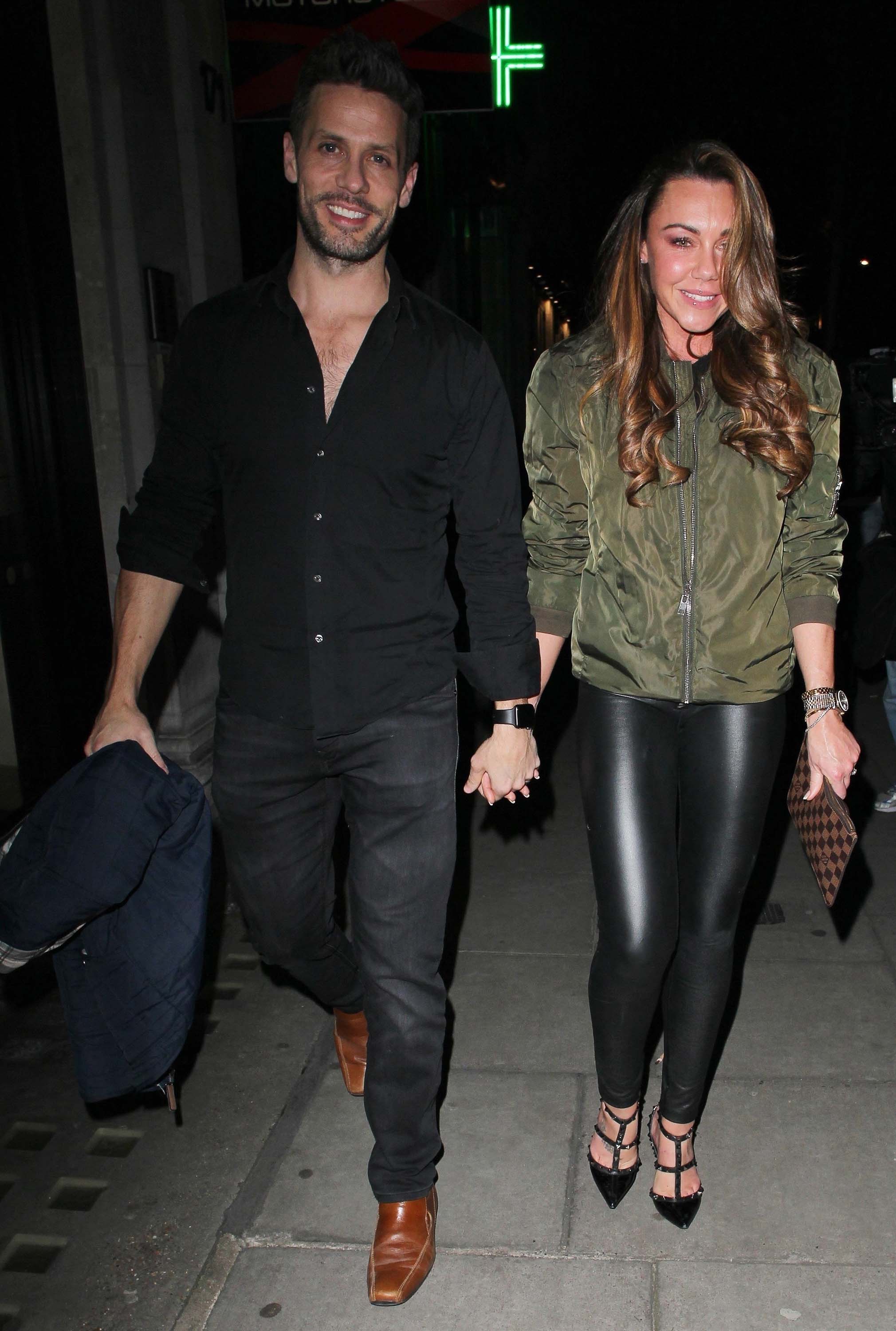 Michelle Heaton night out London