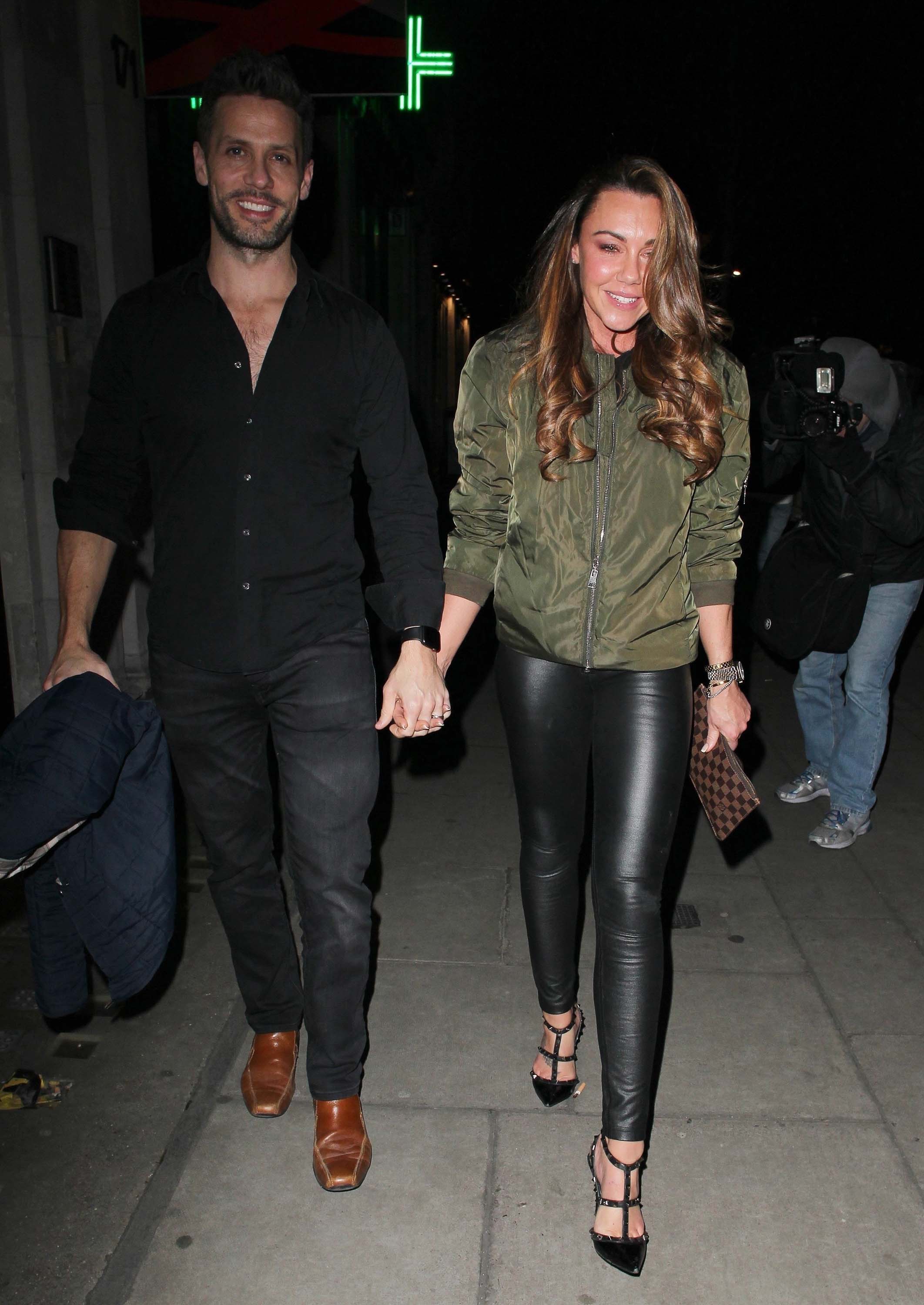 Michelle Heaton night out London