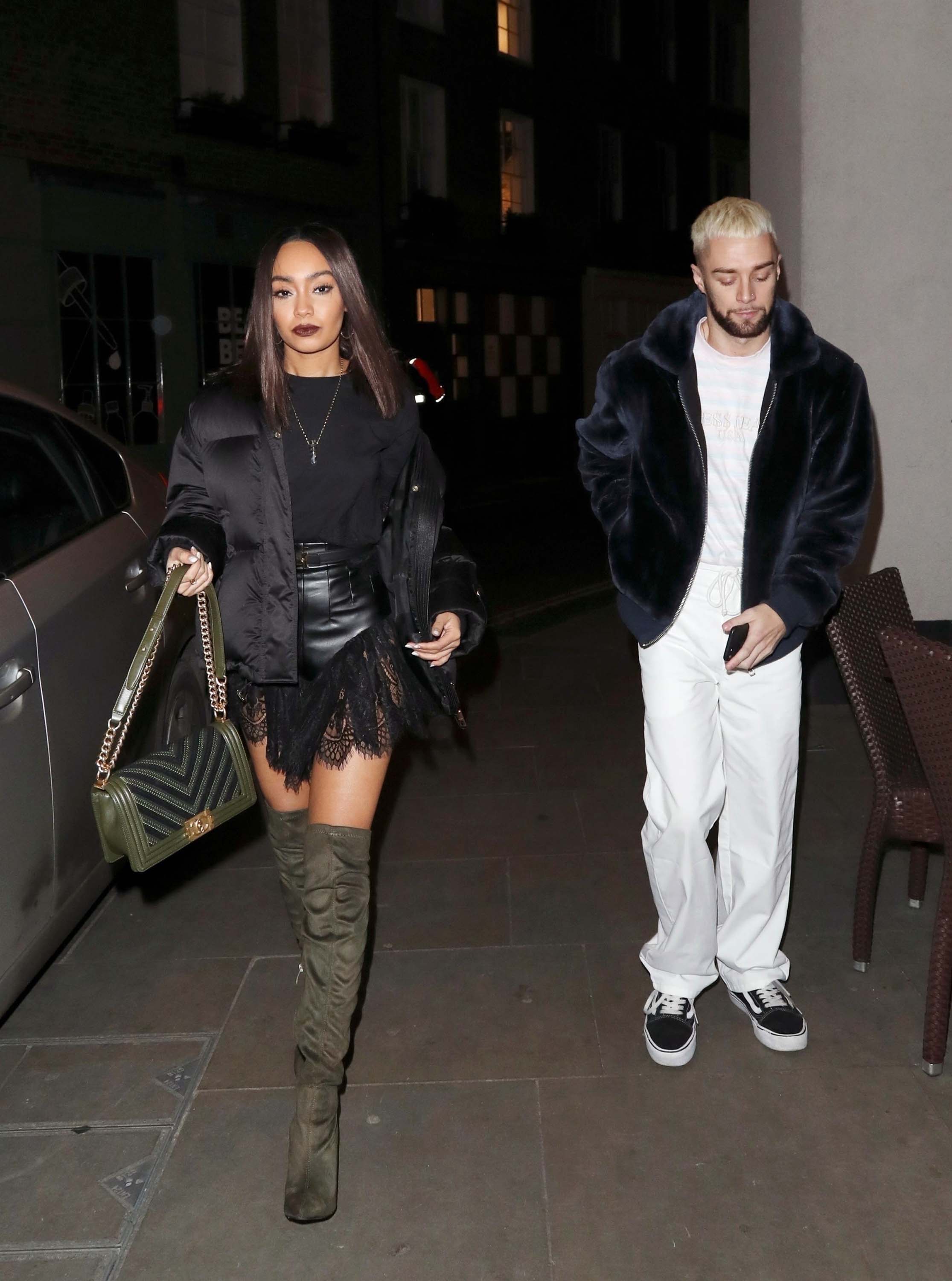 Leigh-Anne Pinnock out at Cantina Laredo restaurant