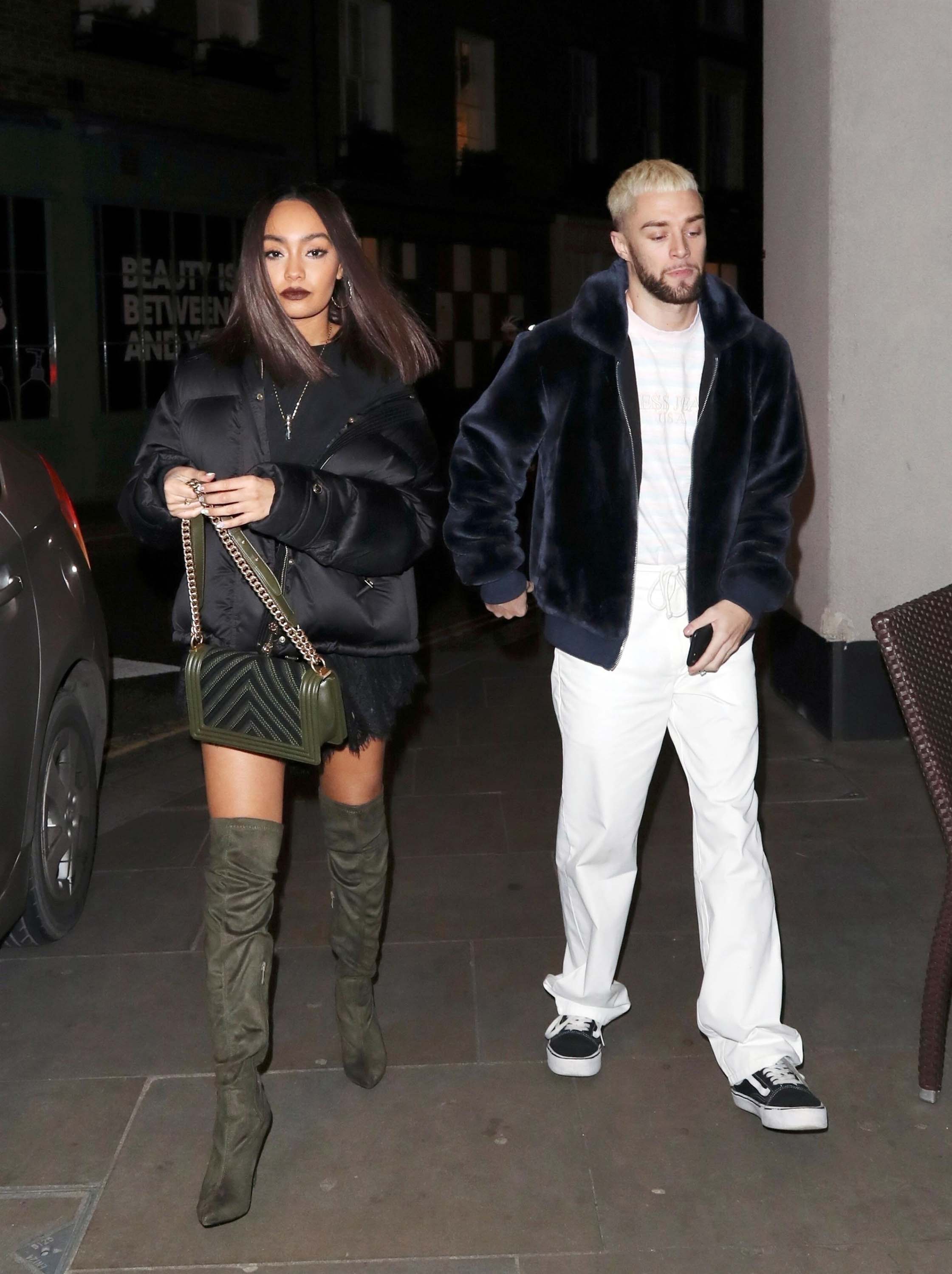 Leigh-Anne Pinnock out at Cantina Laredo restaurant