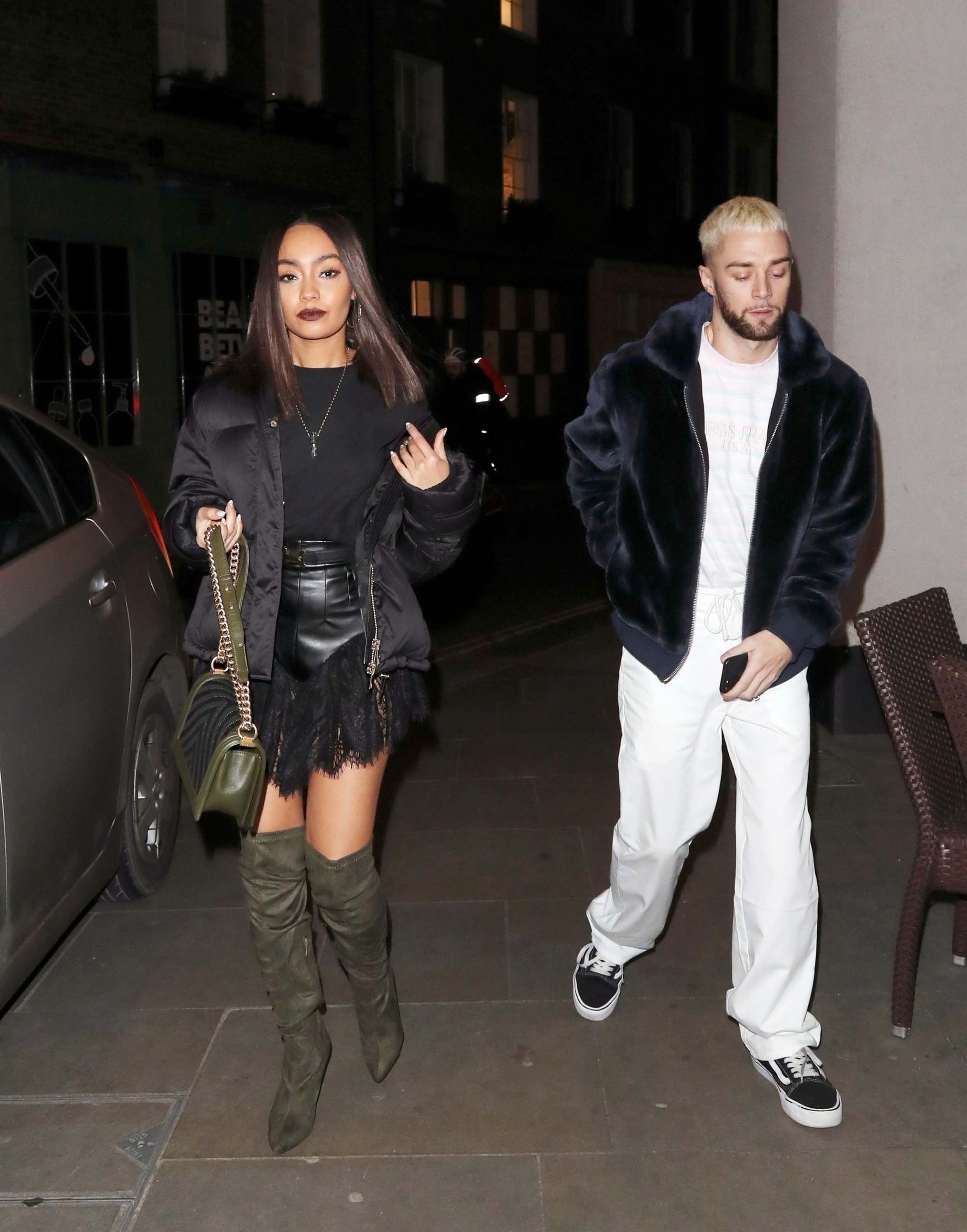 Leigh-Anne Pinnock out at Cantina Laredo restaurant