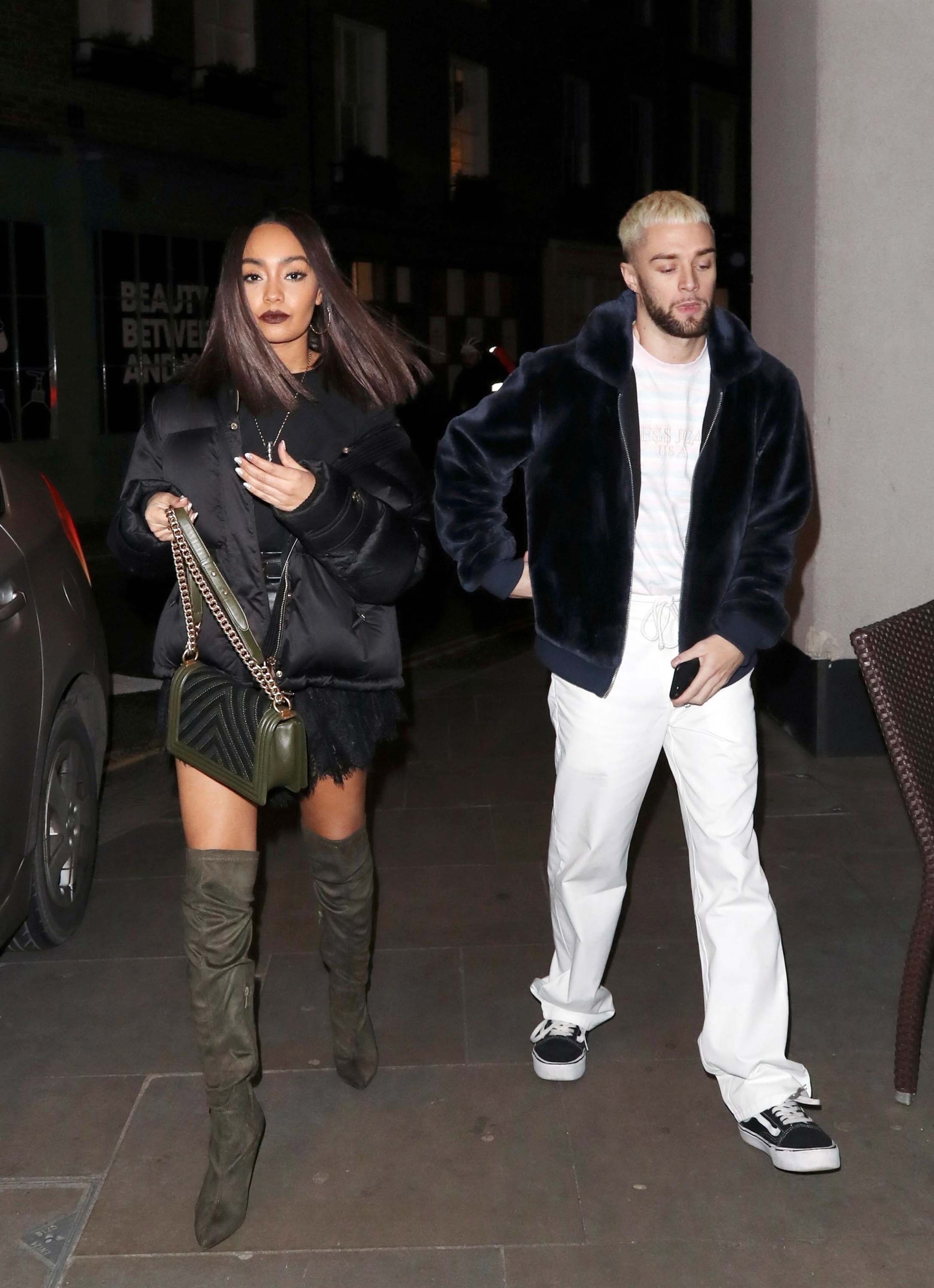 Leigh-Anne Pinnock out at Cantina Laredo restaurant