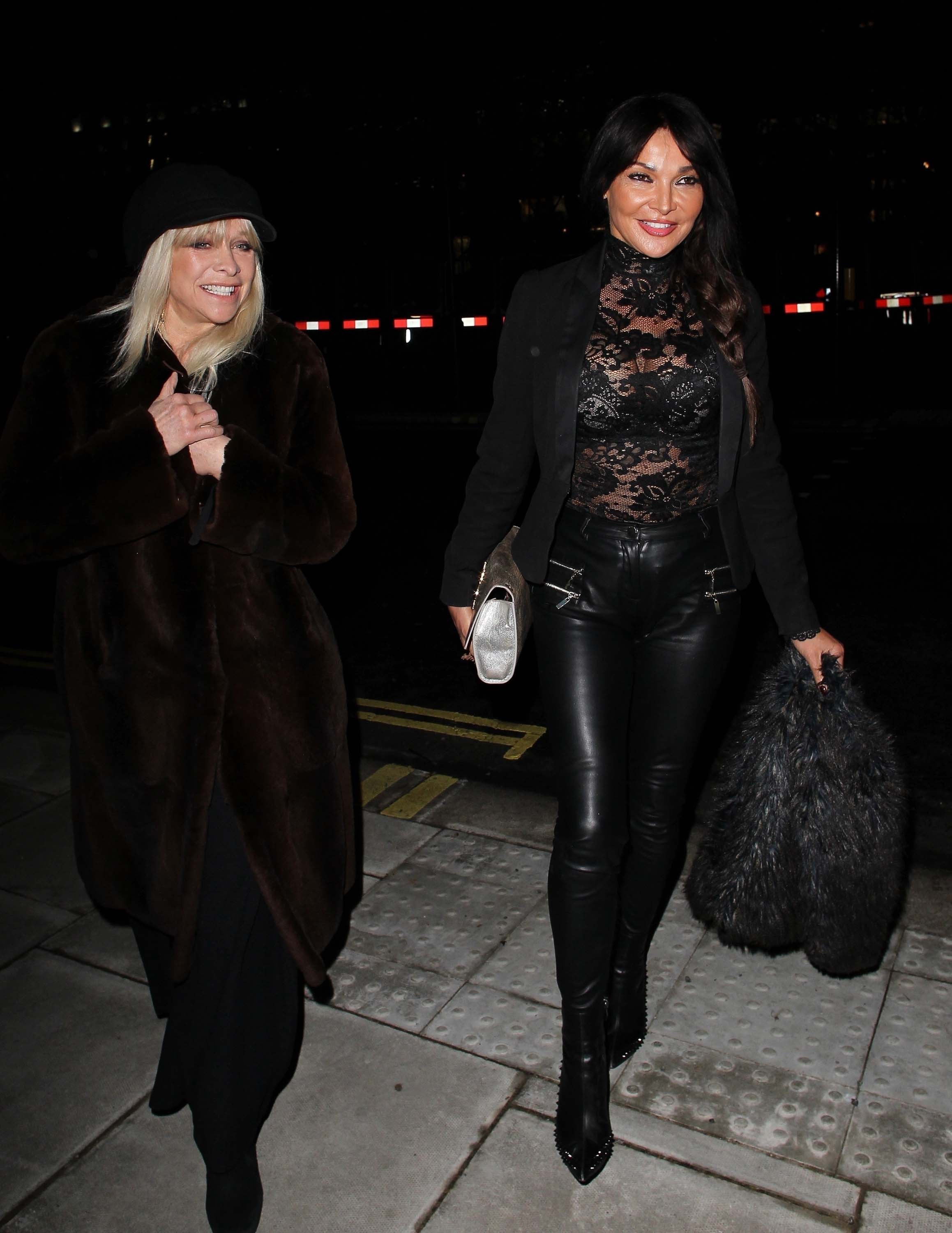 Lizzie Cundy attends the reopening of The Mango Tree