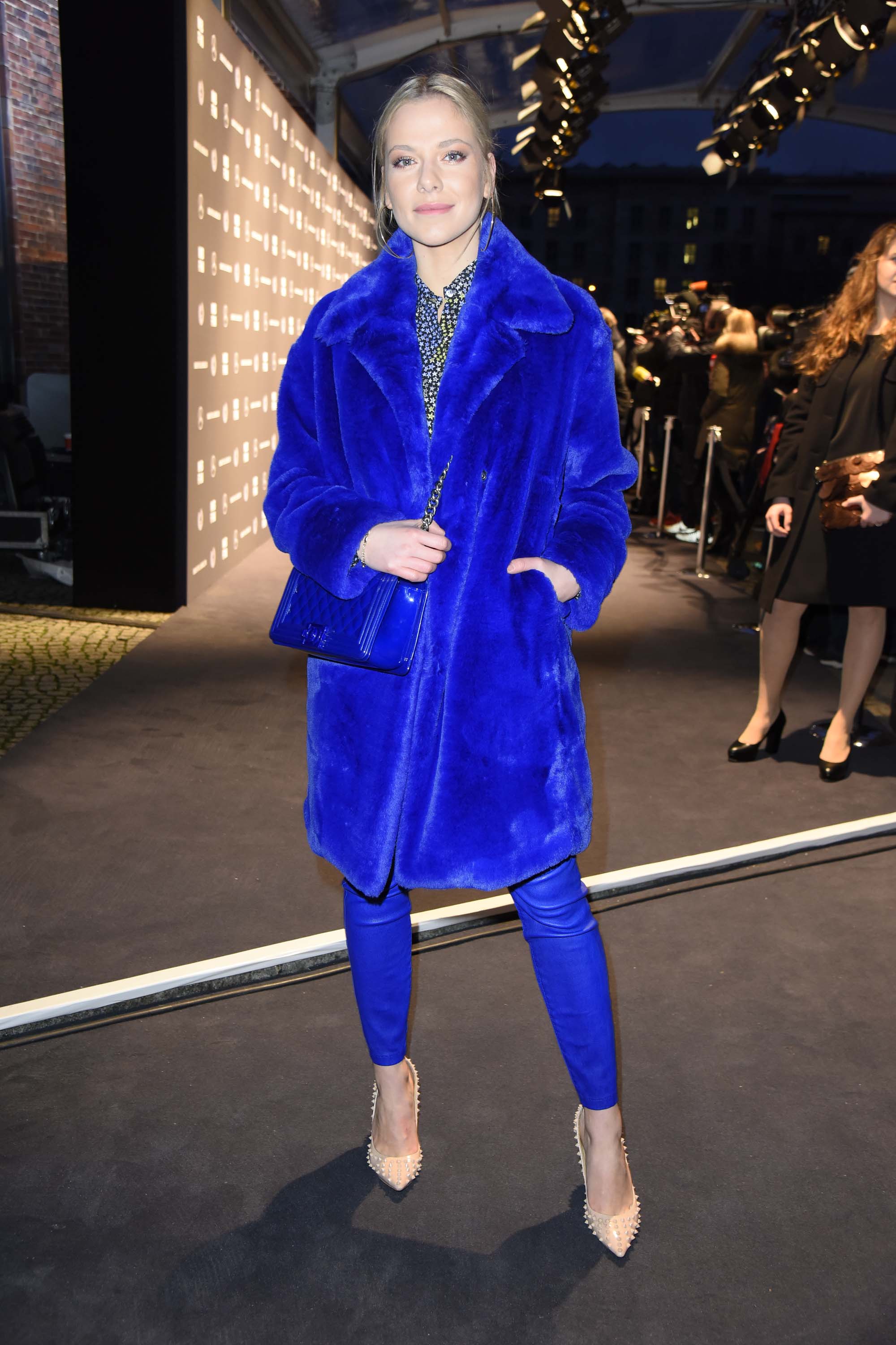 Cheyenne Pahde attends Riani Fashion Show - Berlin Fashion Week
