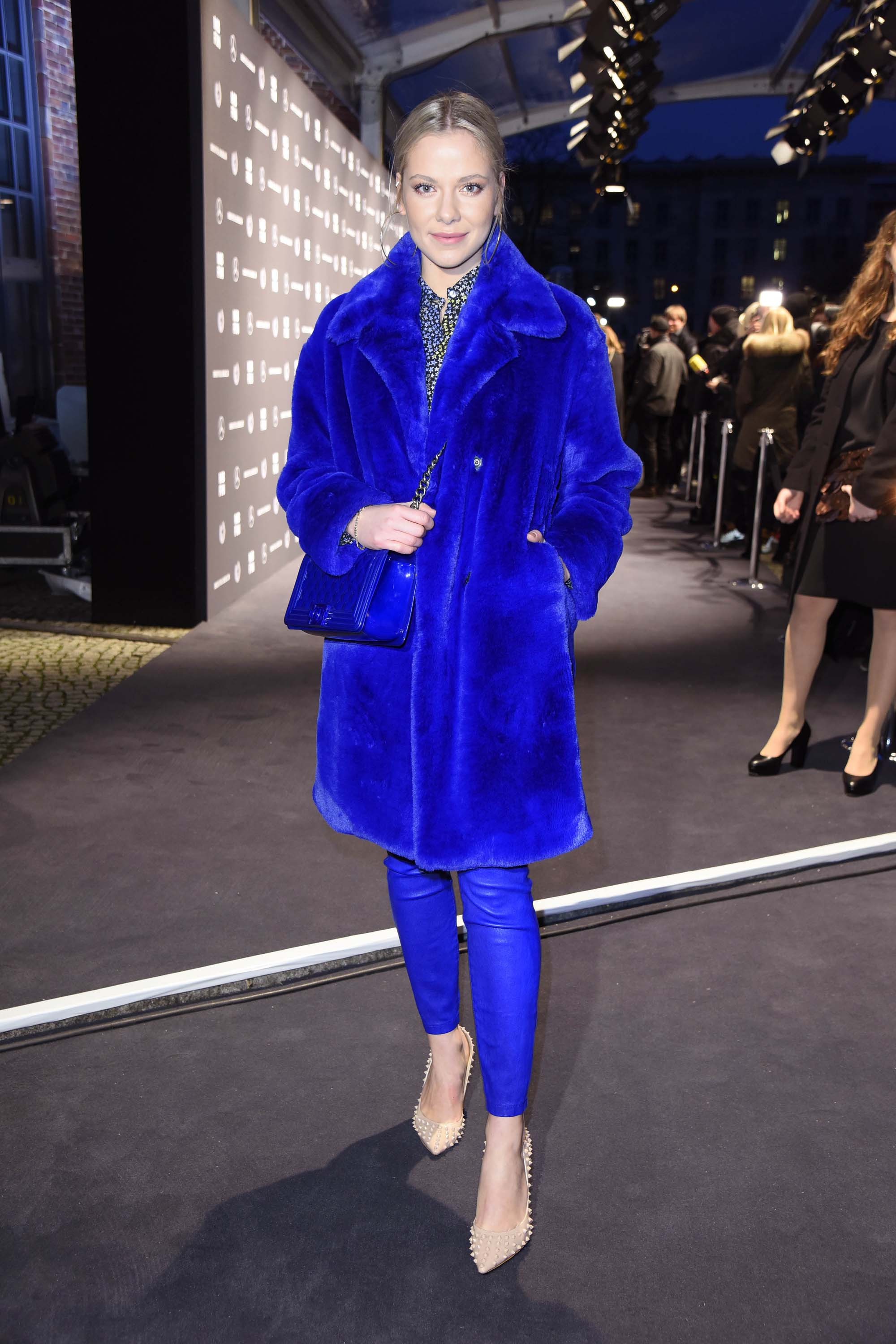 Cheyenne Pahde attends Riani Fashion Show - Berlin Fashion Week