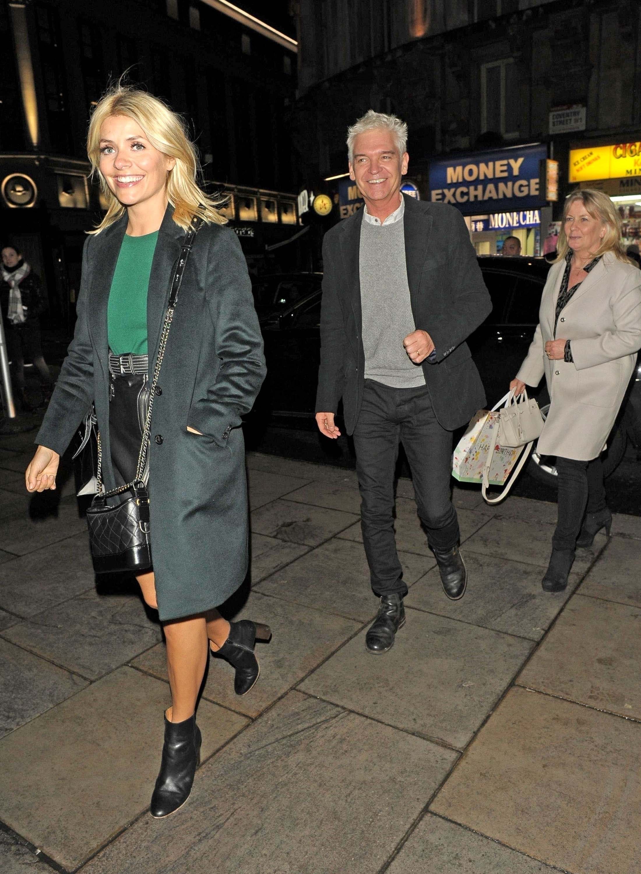 Holly Willoughby at Cafe de Paris