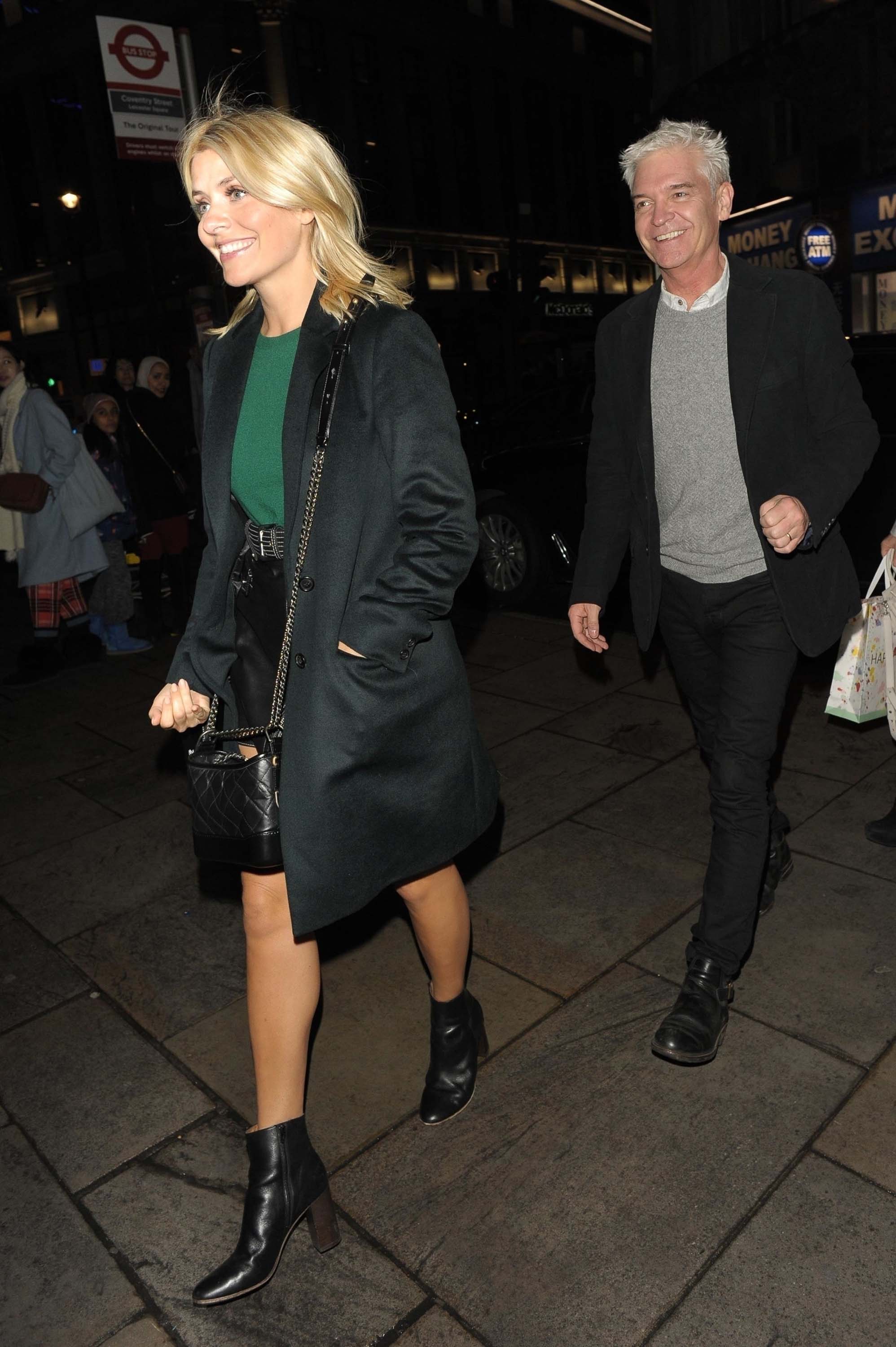 Holly Willoughby at Cafe de Paris