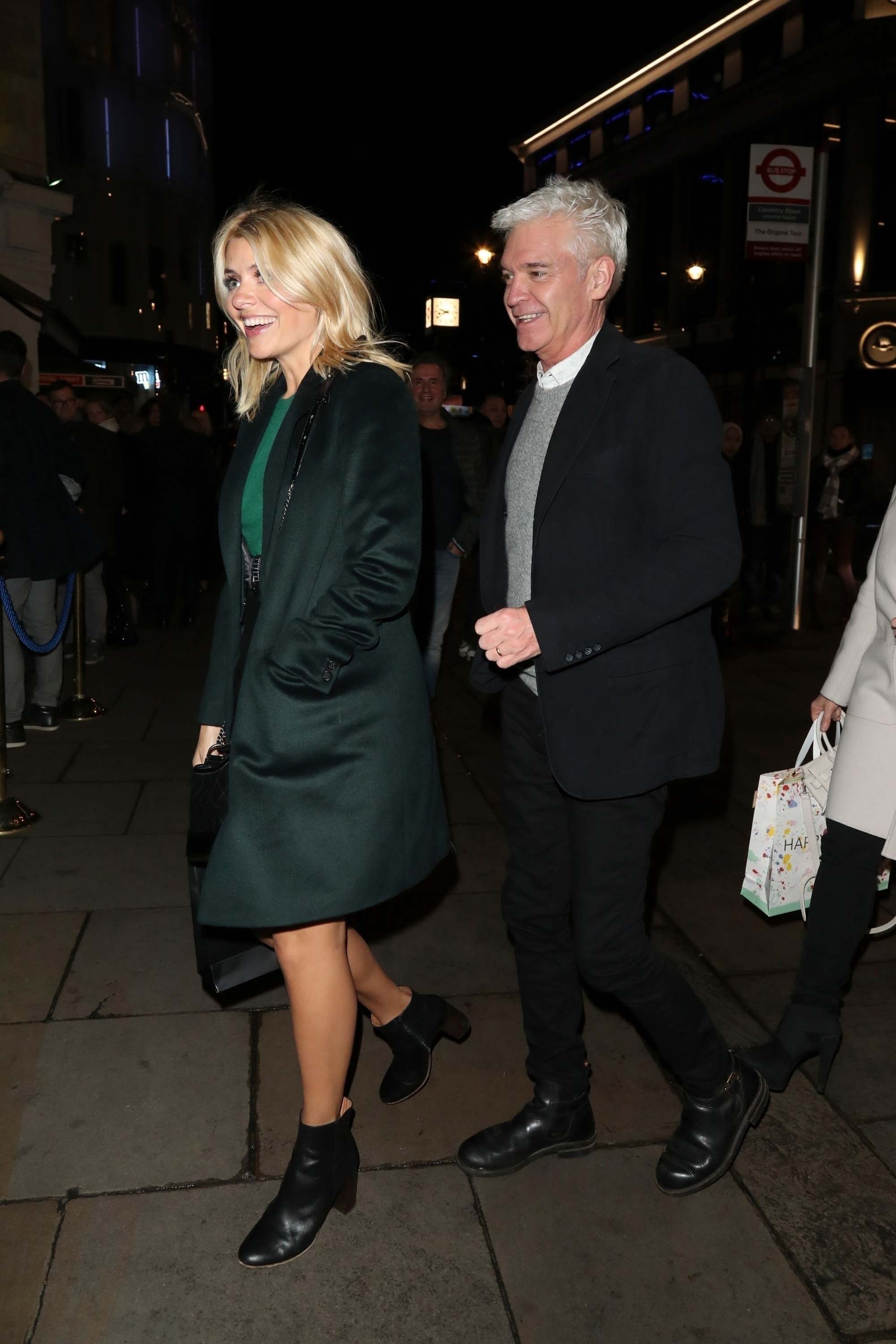 Holly Willoughby at Cafe de Paris