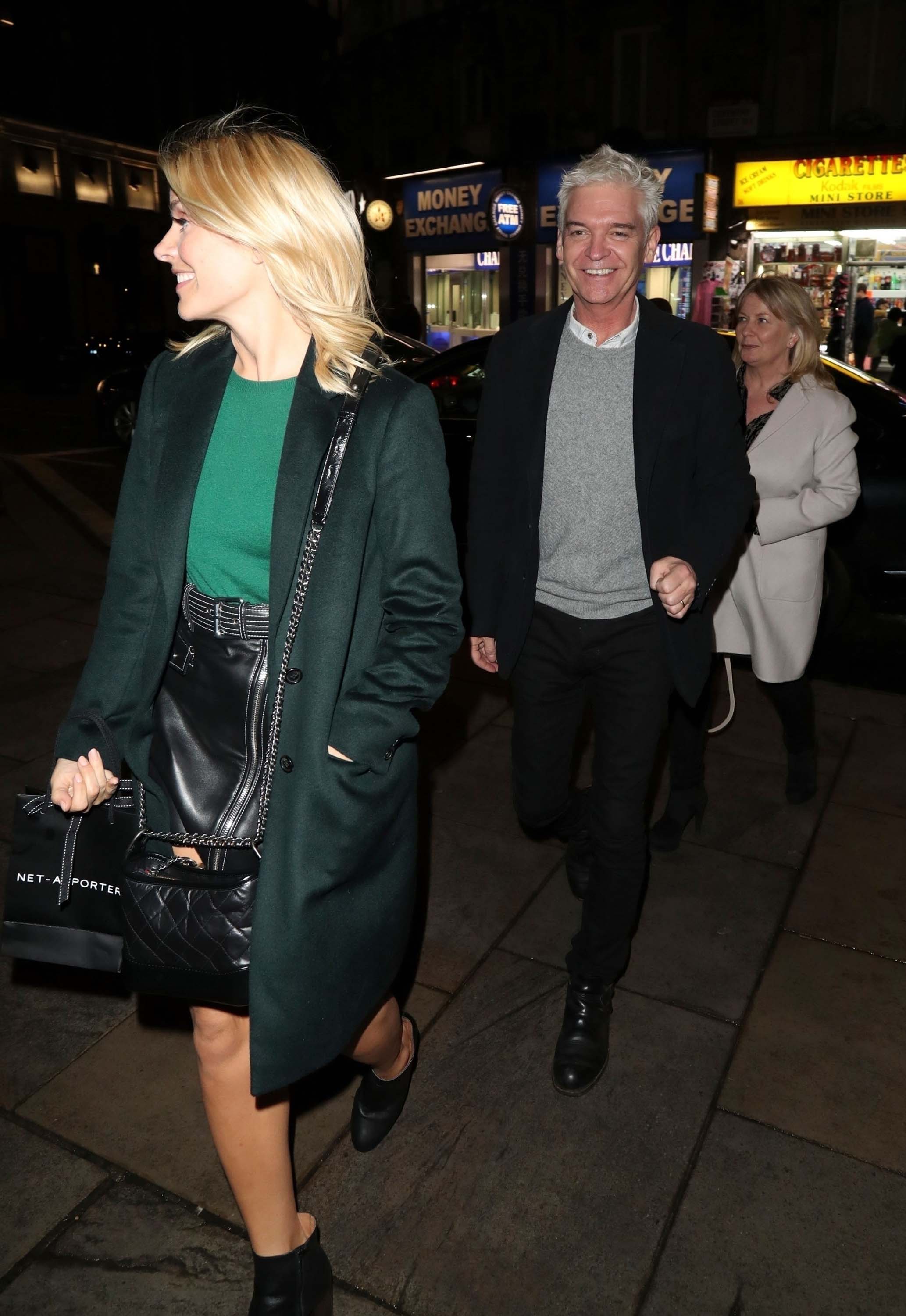 Holly Willoughby at Cafe de Paris