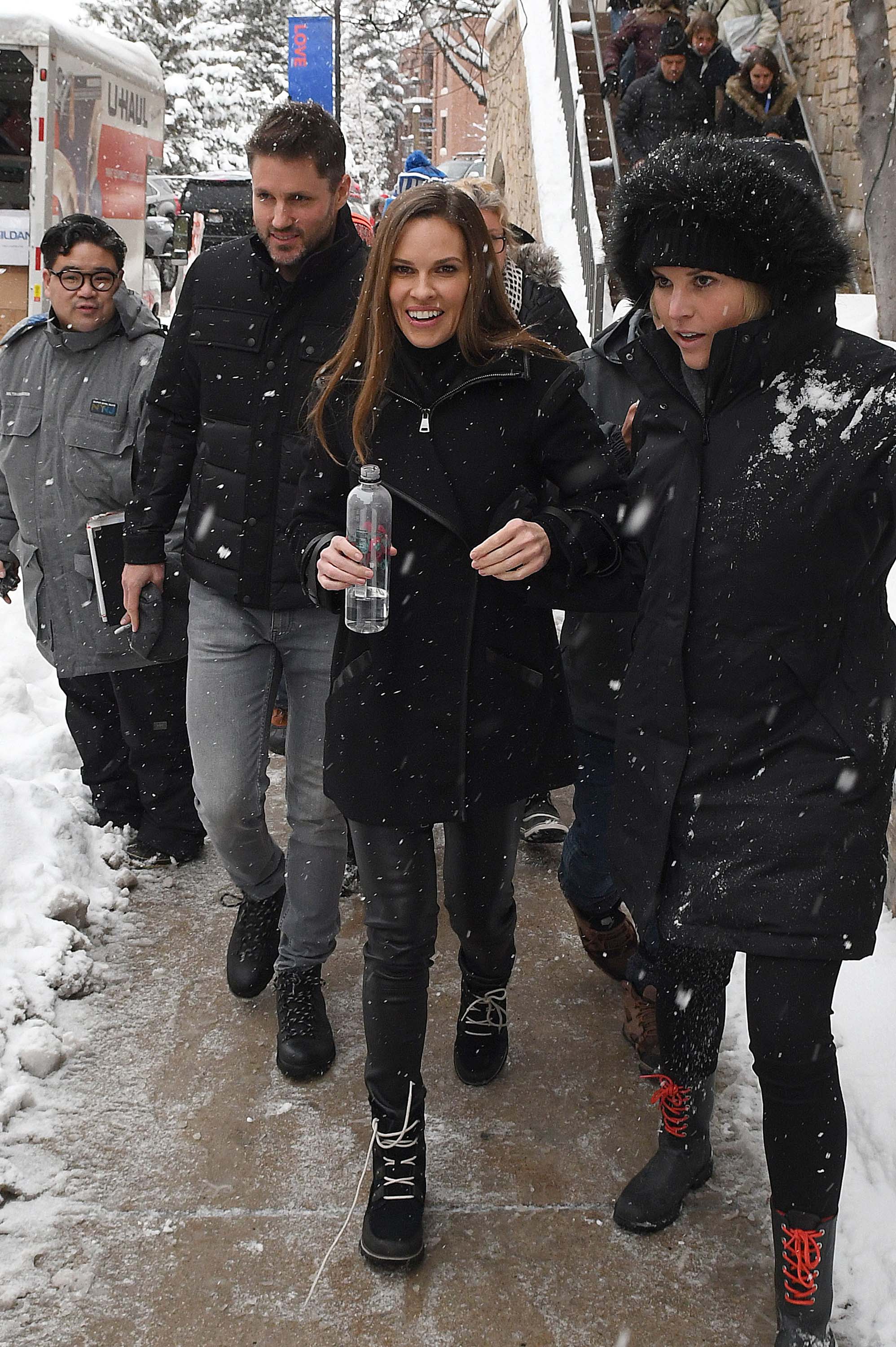 Hilary Swank attends Sundance Film Festival