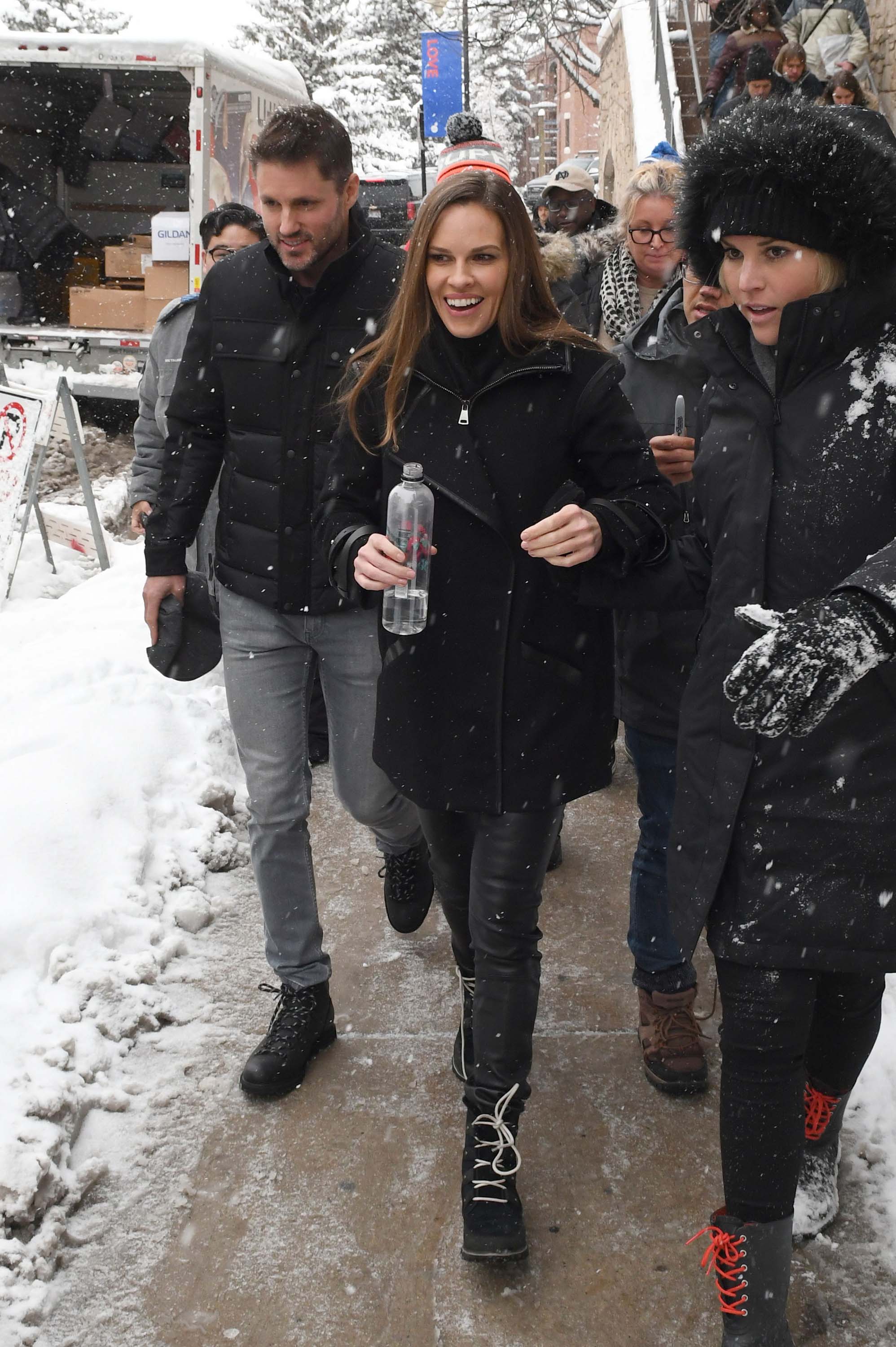 Hilary Swank attends Sundance Film Festival