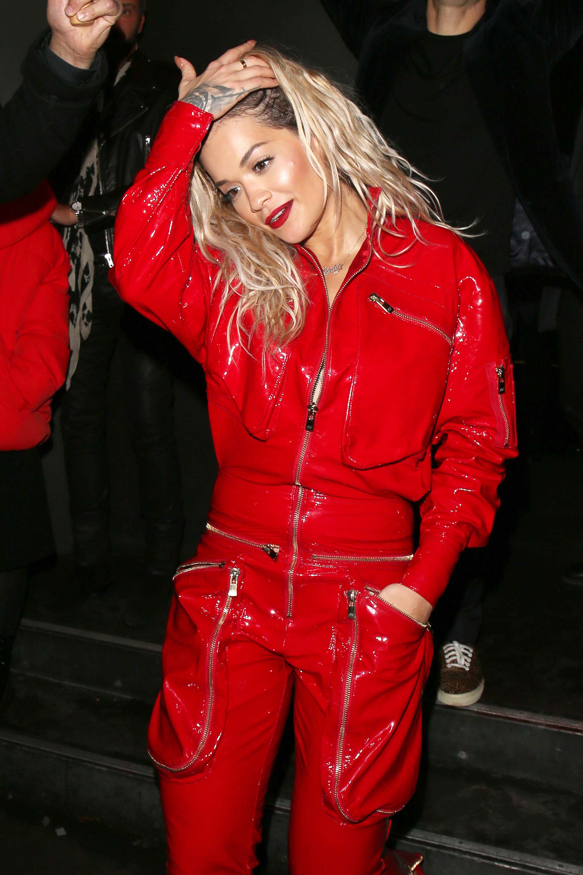 Rita Ora leaving an event in Paris