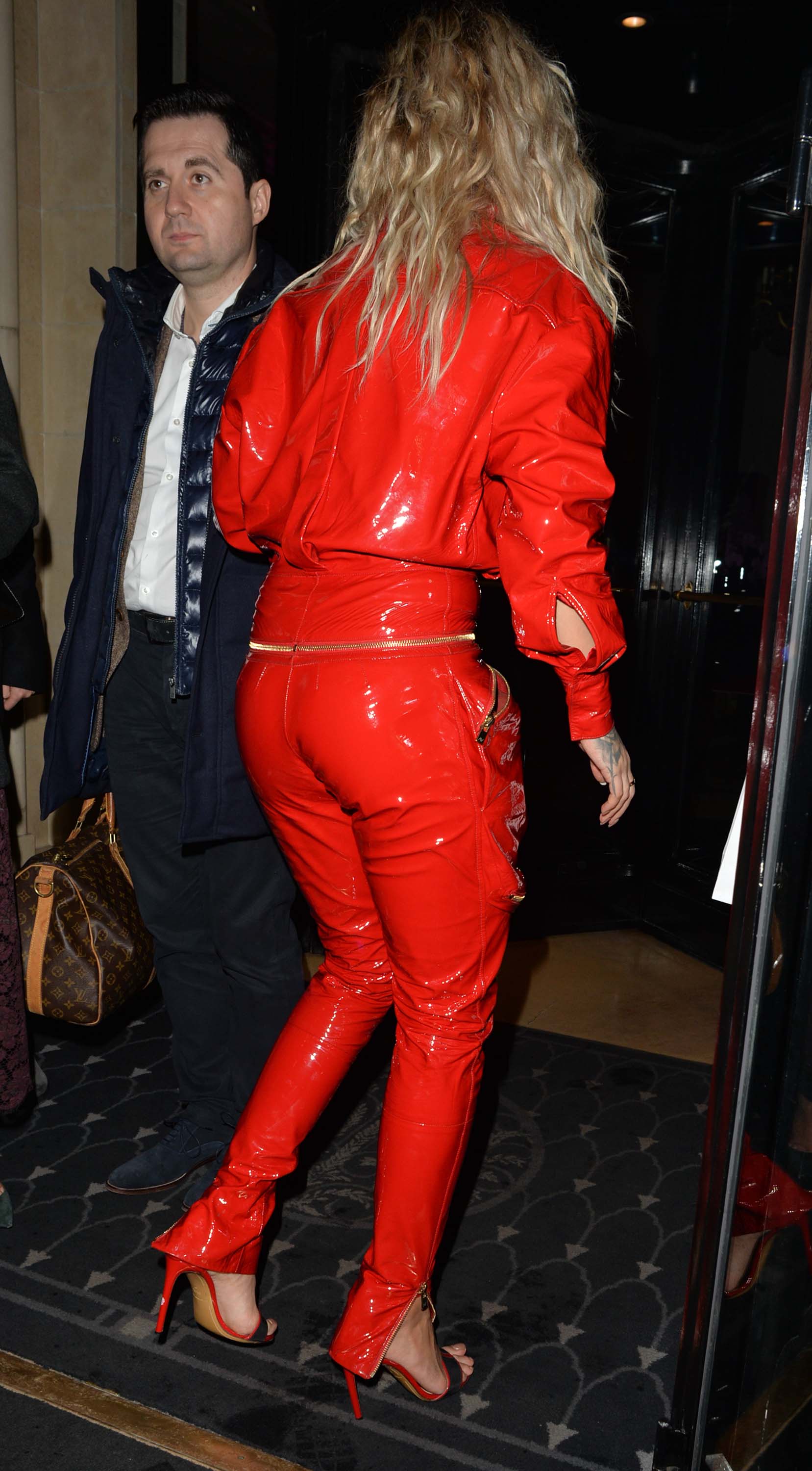 Rita Ora leaving an event in Paris