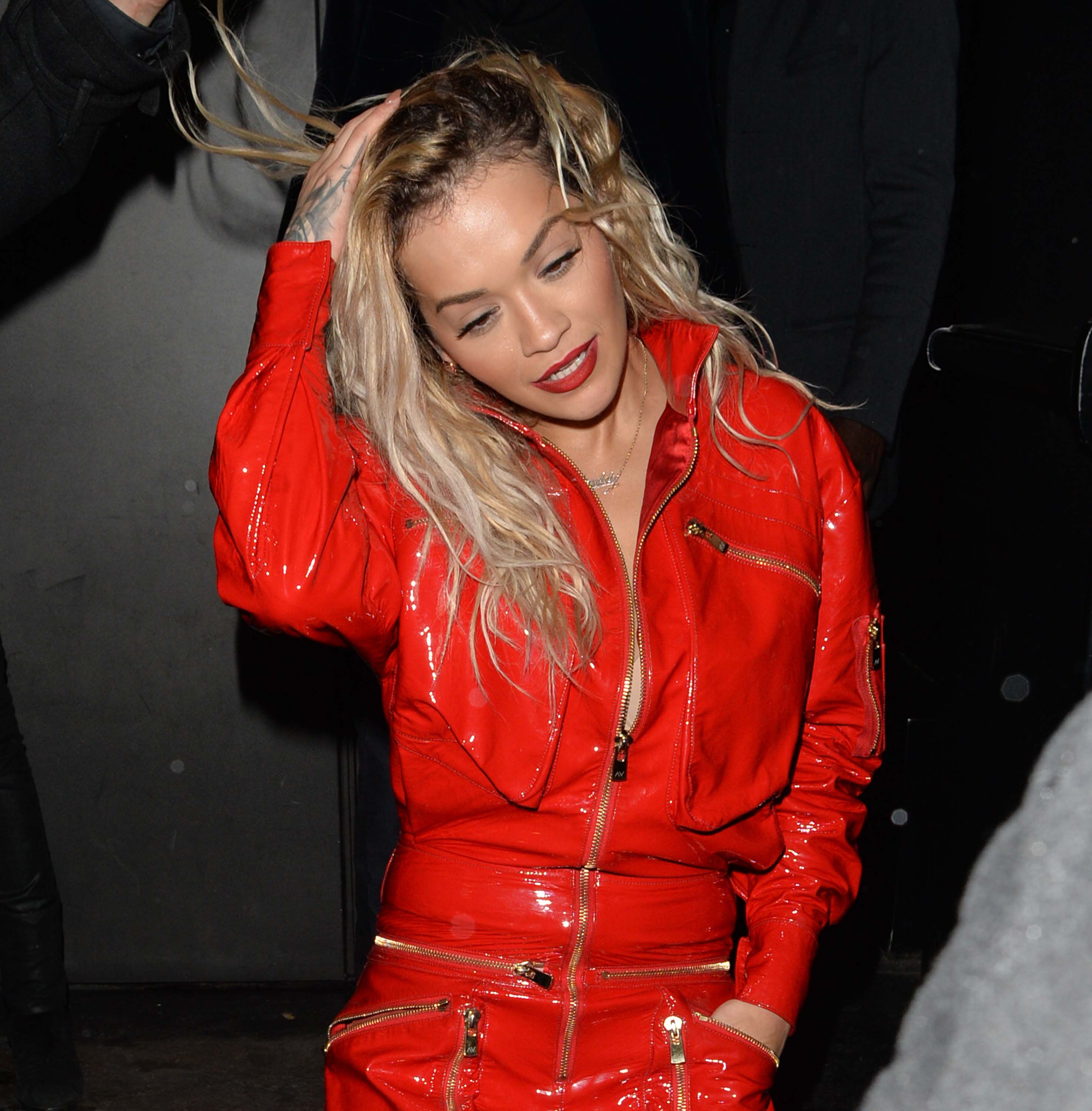 Rita Ora leaving an event in Paris