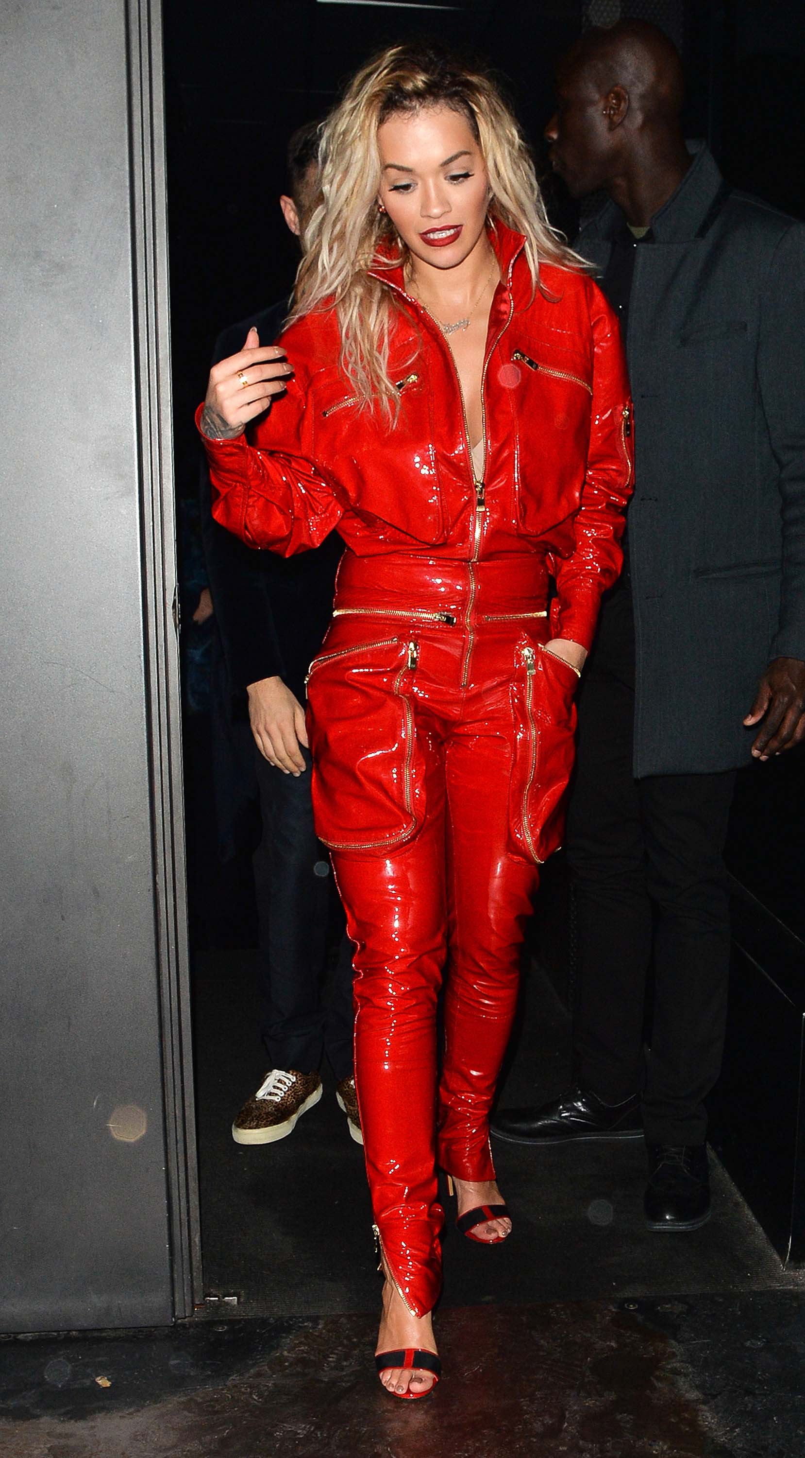 Rita Ora leaving an event in Paris