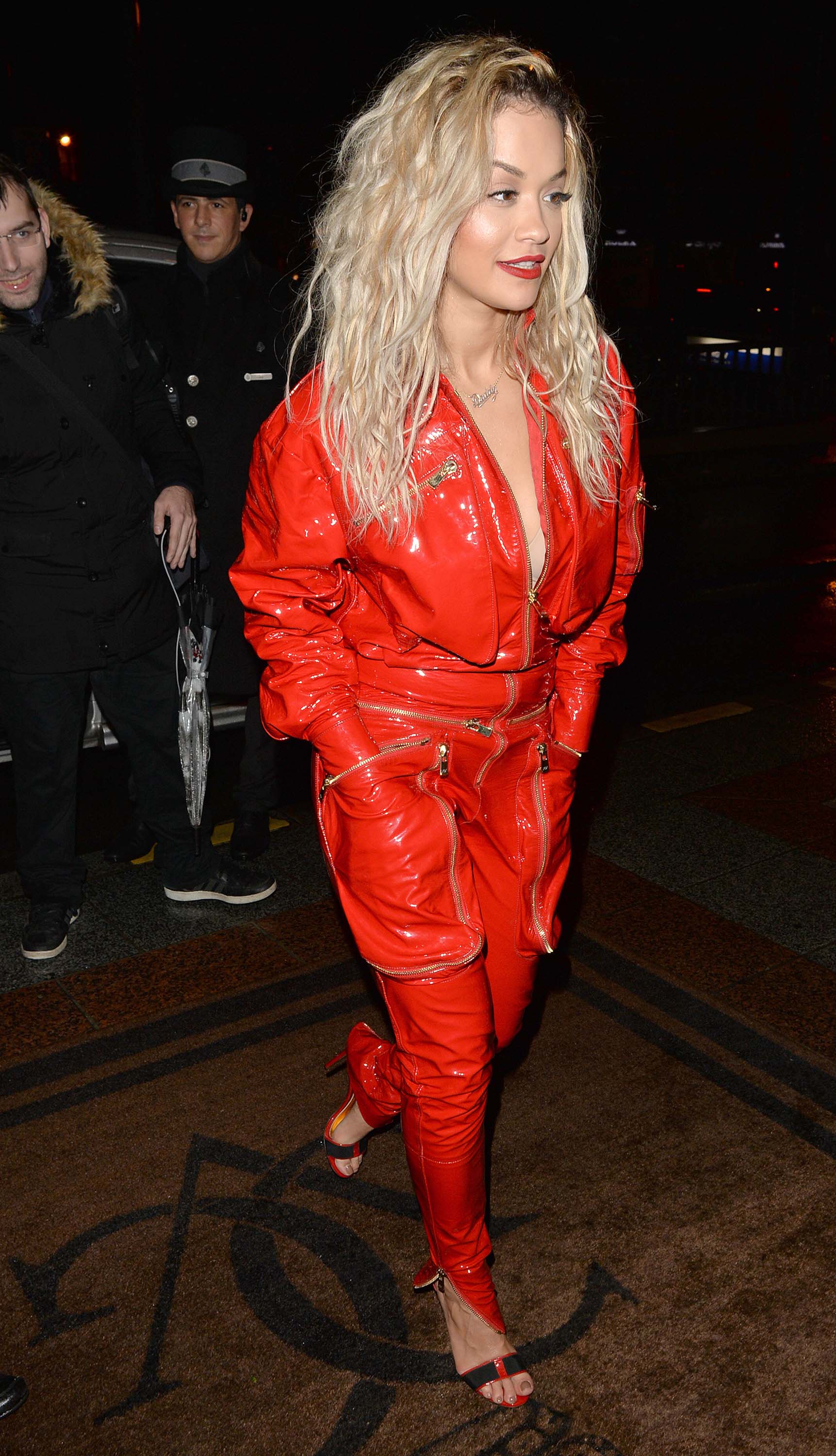 Rita Ora leaving an event in Paris