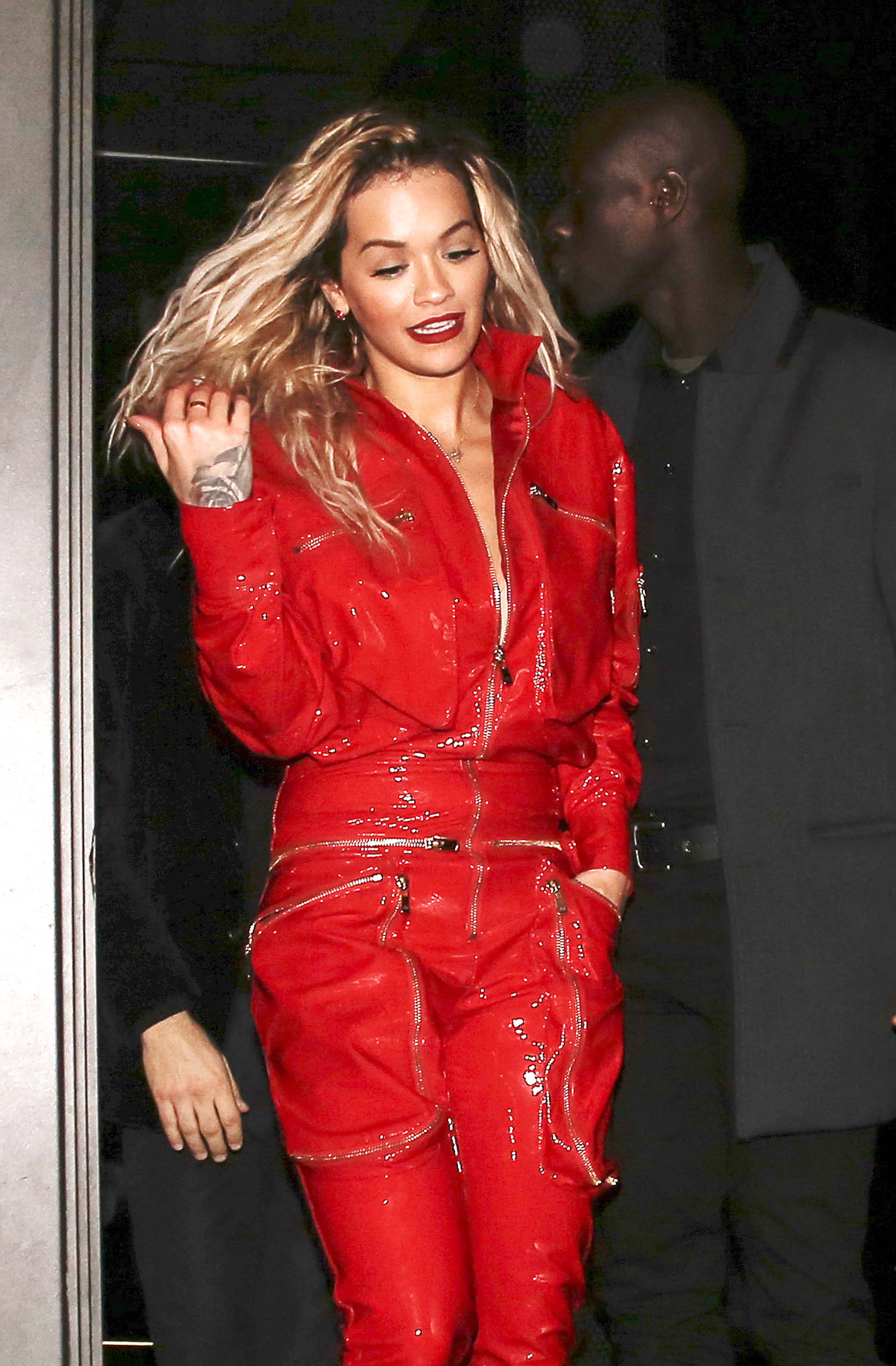 Rita Ora leaving an event in Paris