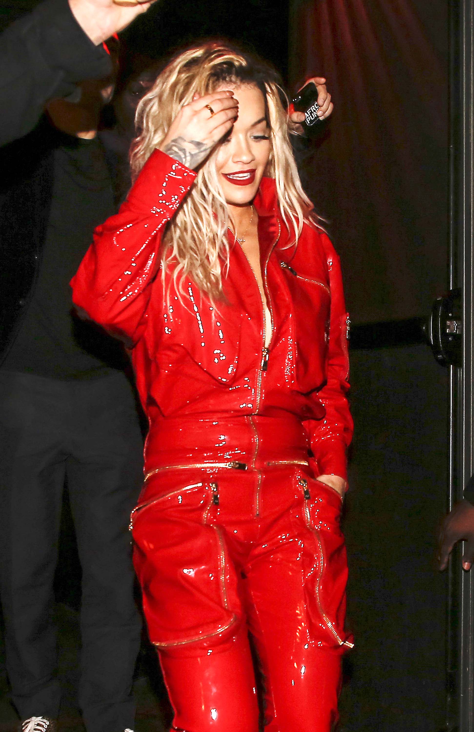 Rita Ora leaving an event in Paris