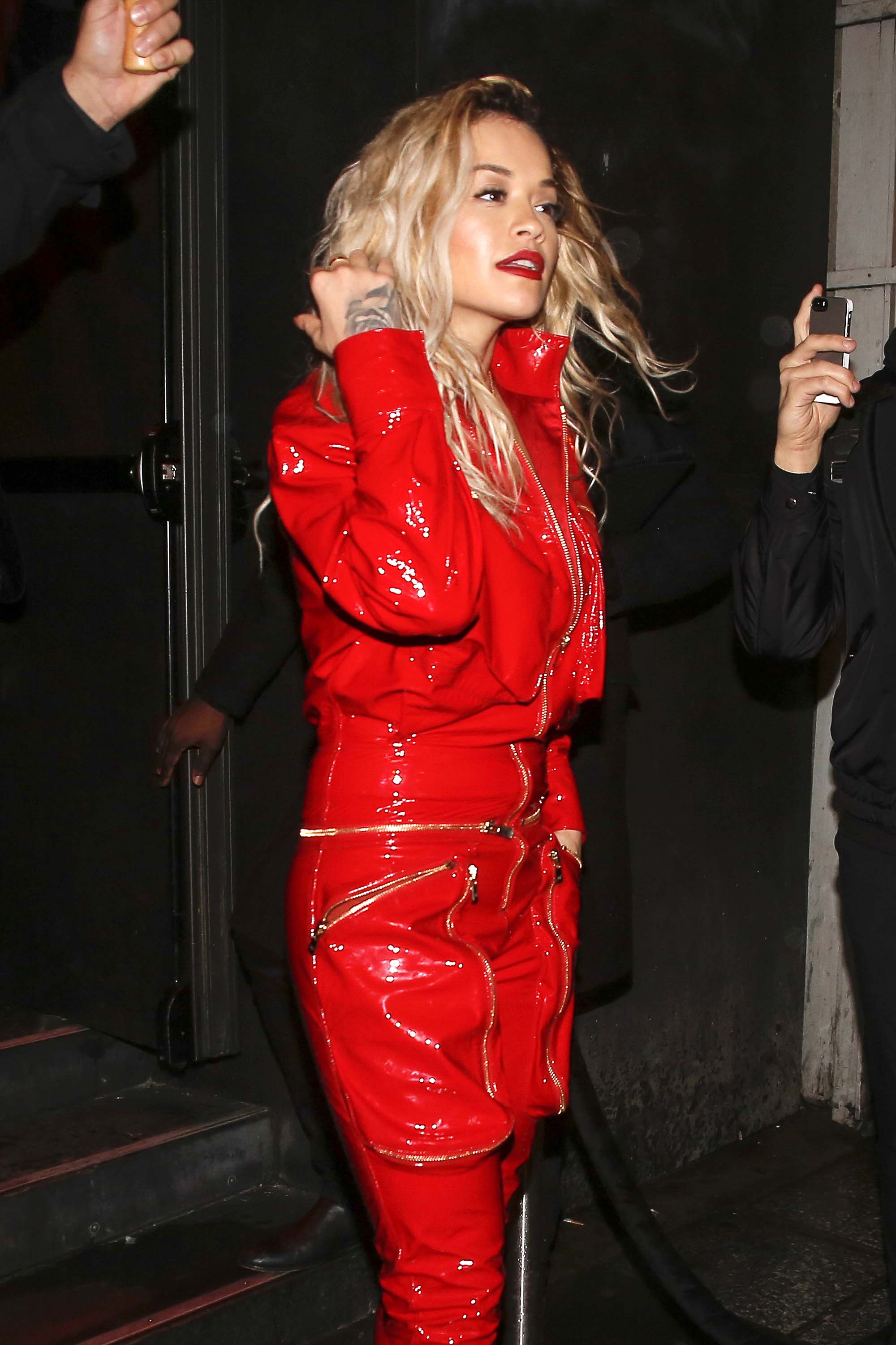 Rita Ora leaving an event in Paris